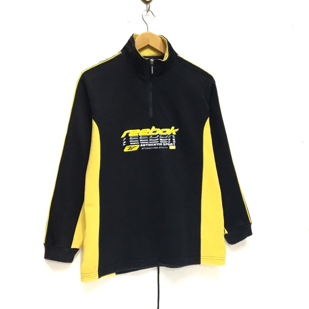 Reebok Reebok Side Tape Half Zip Sweatshirt Size US S / EU 44-46 / 1 - 5 Thumbnail