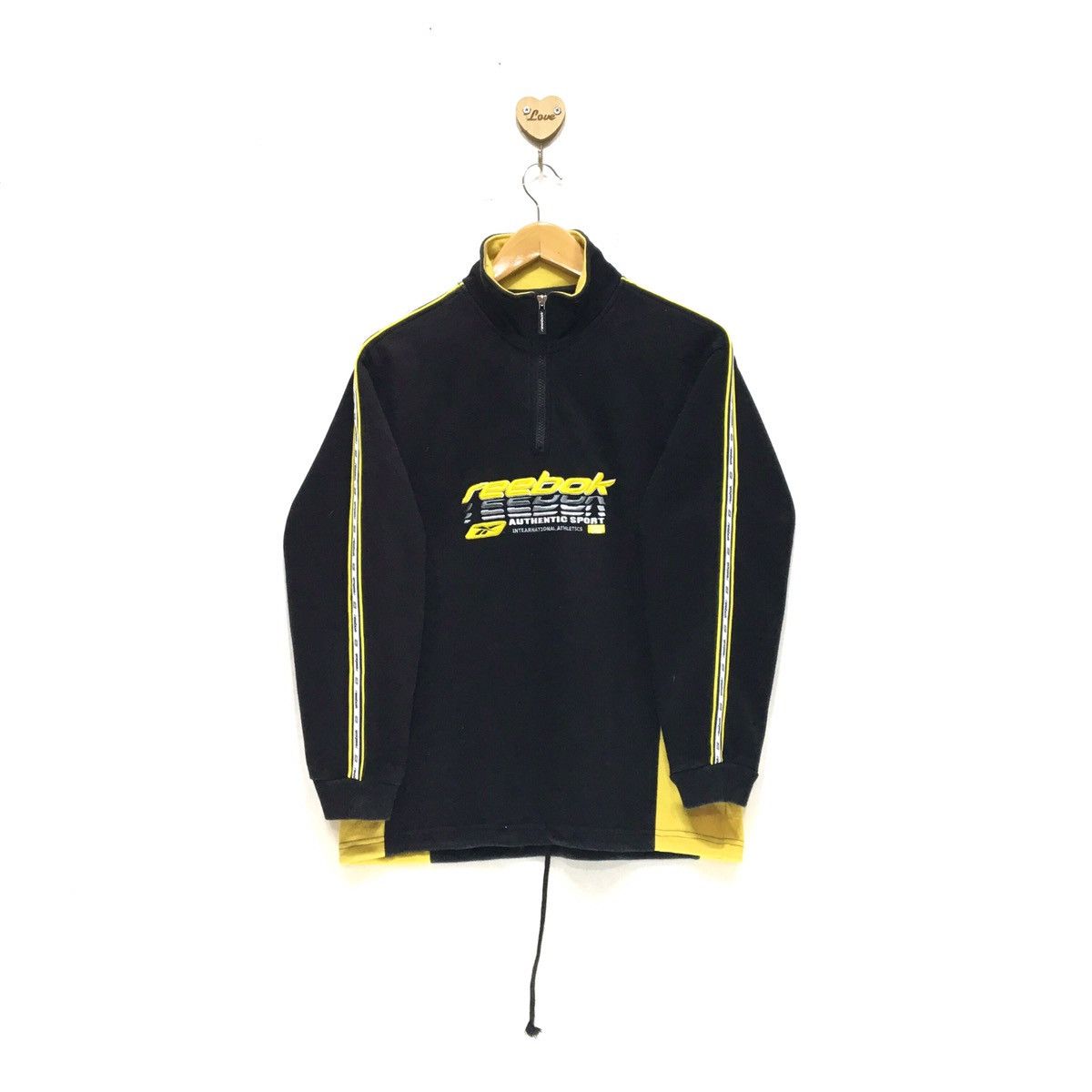 Reebok Reebok Side Tape Half Zip Sweatshirt Size US S / EU 44-46 / 1 - 3 Thumbnail