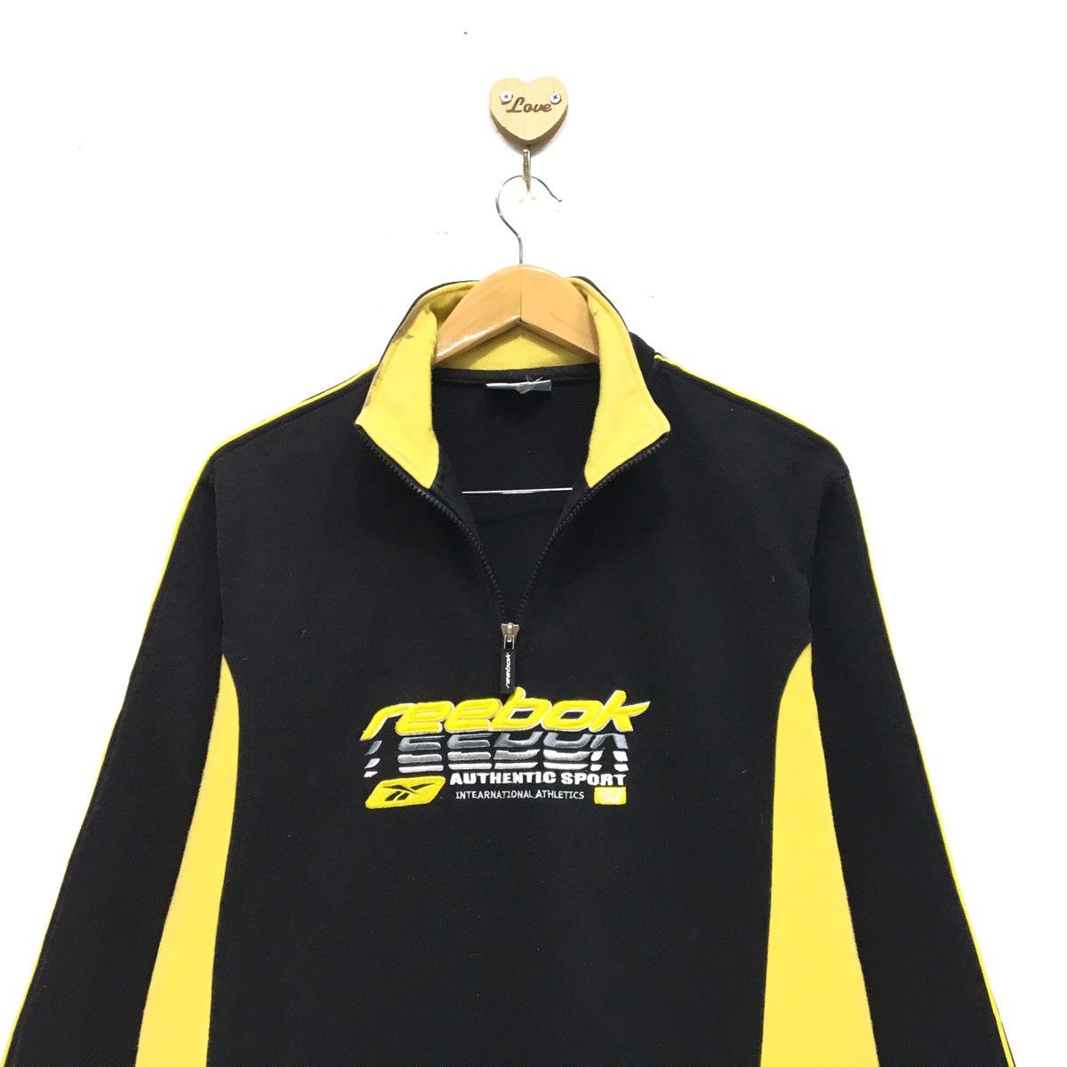 Reebok Reebok Side Tape Half Zip Sweatshirt Size US S / EU 44-46 / 1 - 8 Thumbnail
