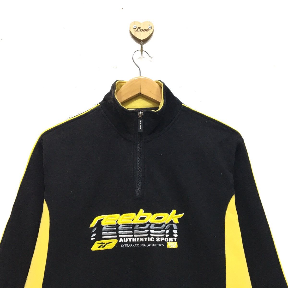 Reebok Reebok Side Tape Half Zip Sweatshirt Size US S / EU 44-46 / 1 - 6 Thumbnail