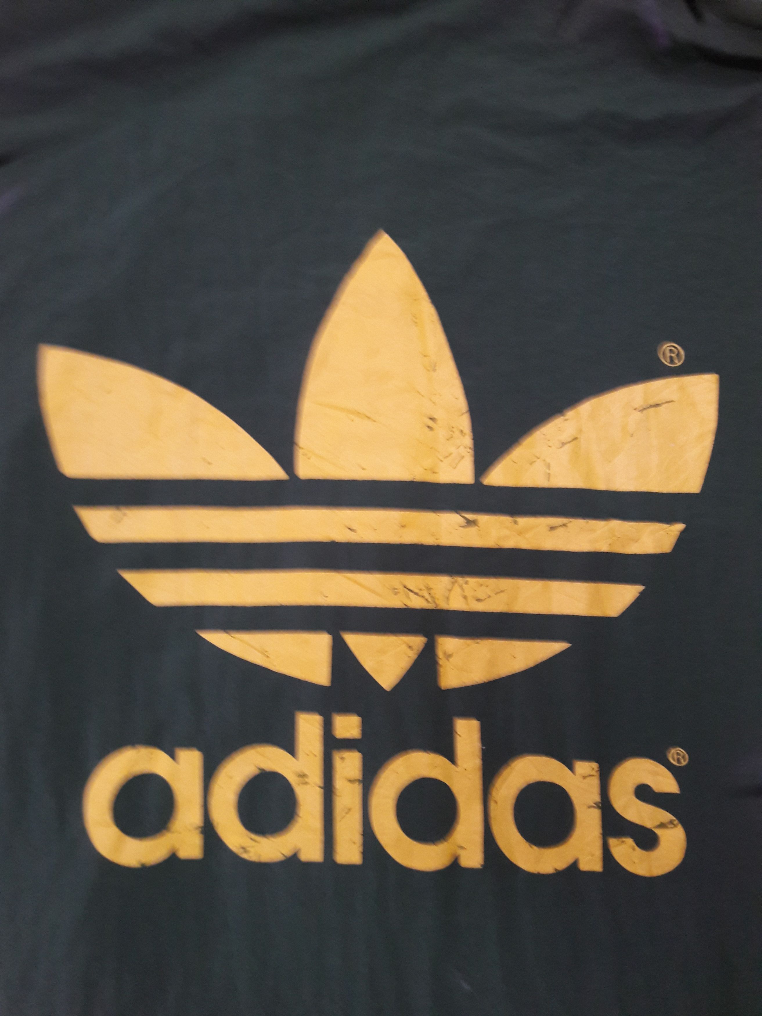 Adidas Vintage Adidas Big Logo Hoodies Long Jackets Size US L / EU 52-54 / 3 - 5 Thumbnail