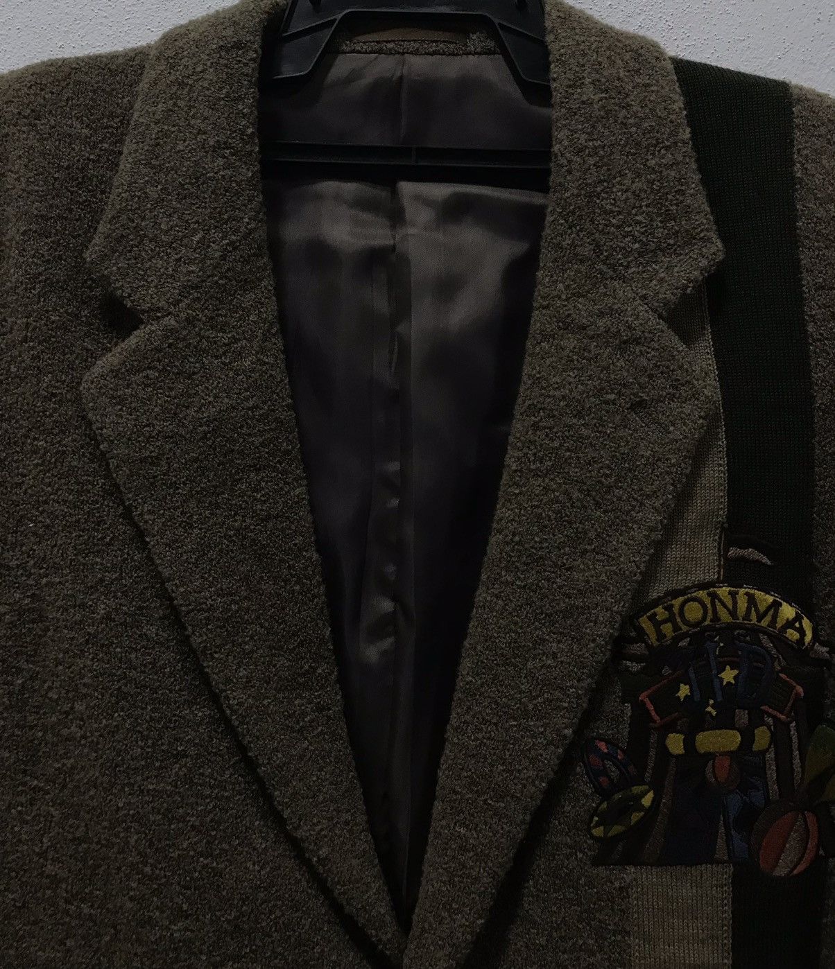Japanese Brand × Vintage VINTAGE HONMA DESIGN JAPAN 2 Button Blazer Coat Size US L / EU 52-54 / 3 - 3 Thumbnail