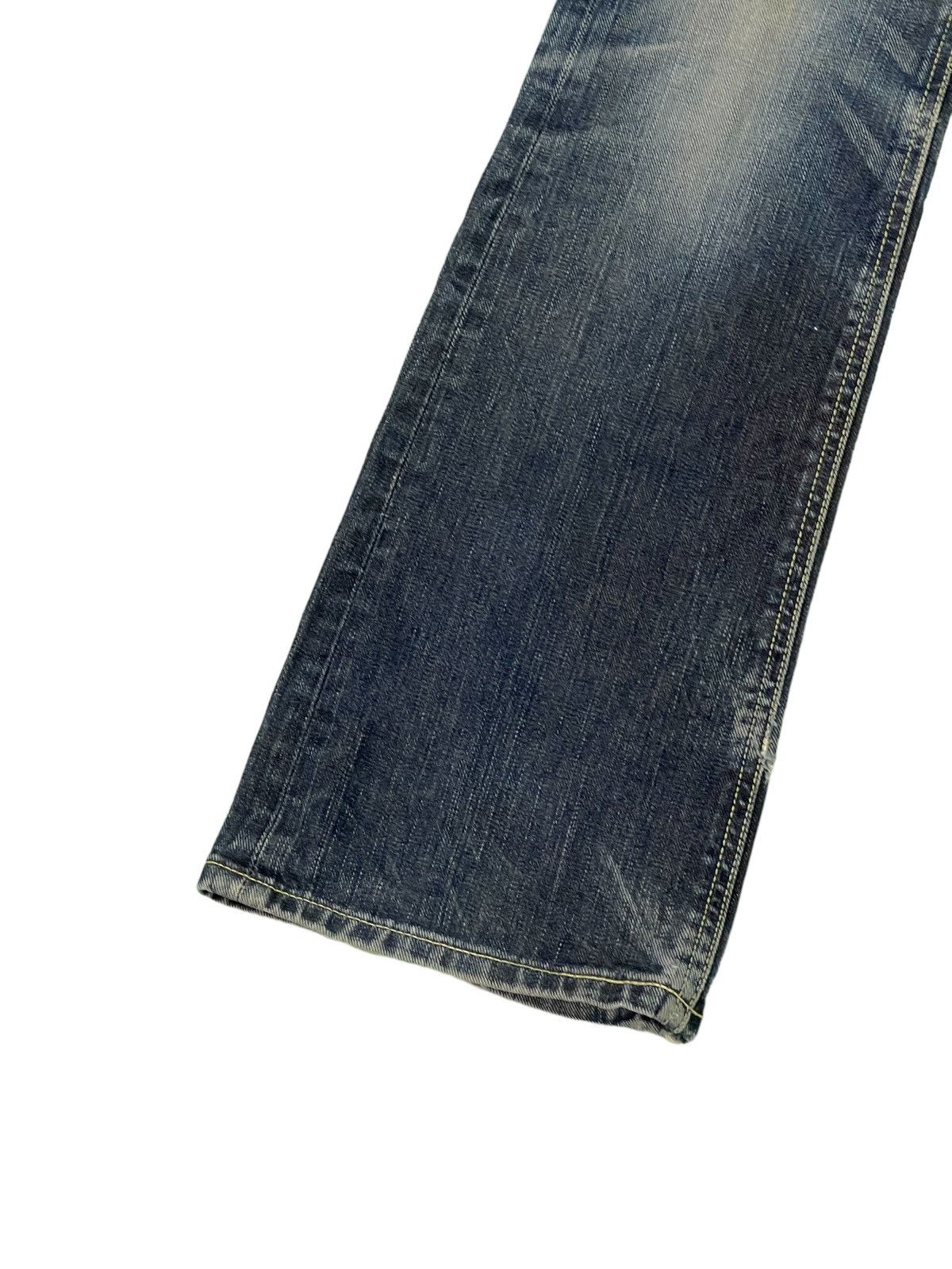 Lee Flare Jeans Lee Japan Clawmark Denim Low Rise Boot Cut 3🟦5 Size US 29 - 5 Thumbnail