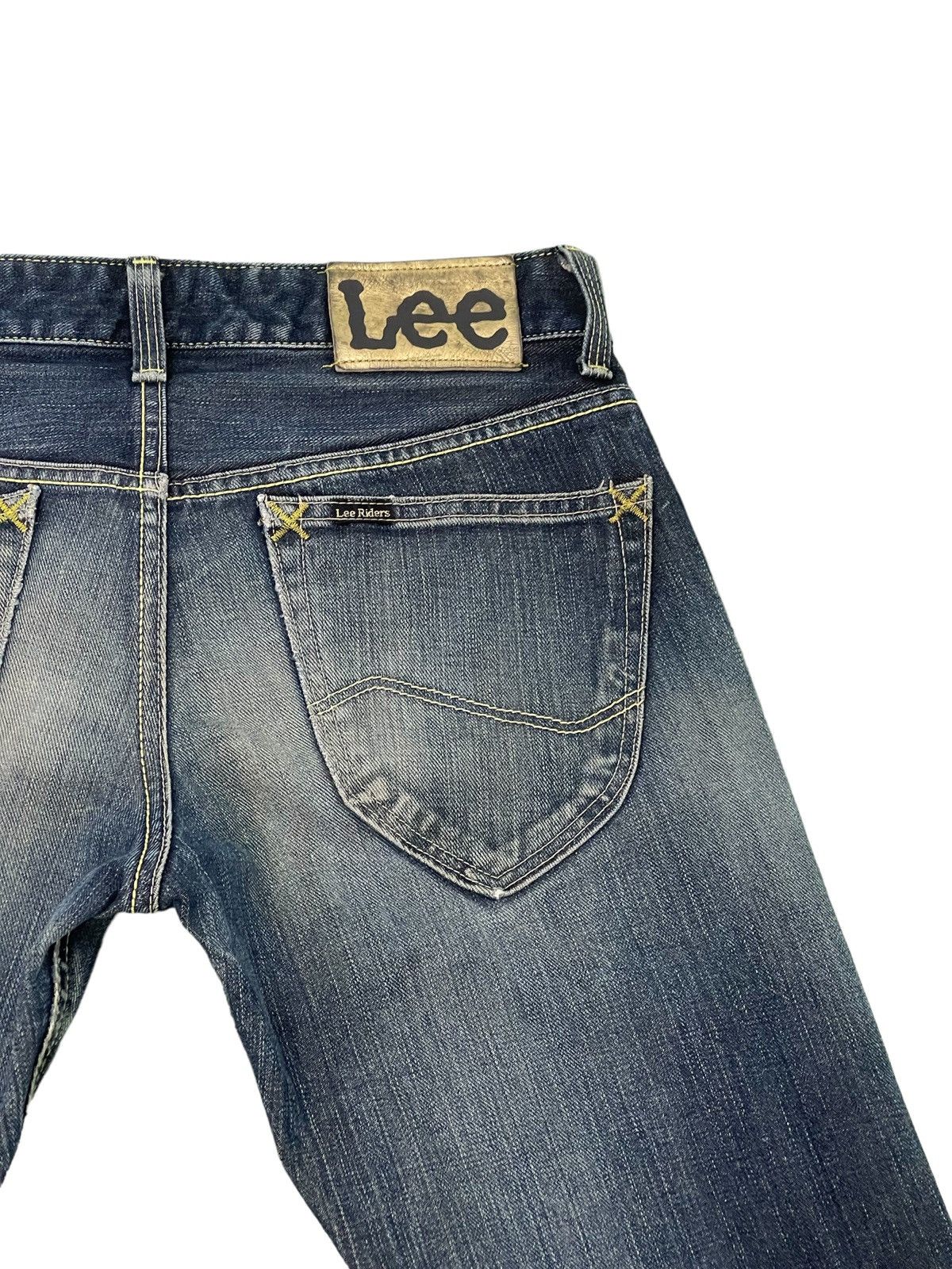 Lee Flare Jeans Lee Japan Clawmark Denim Low Rise Boot Cut 3🟦5 Size US 29 - 20 Thumbnail