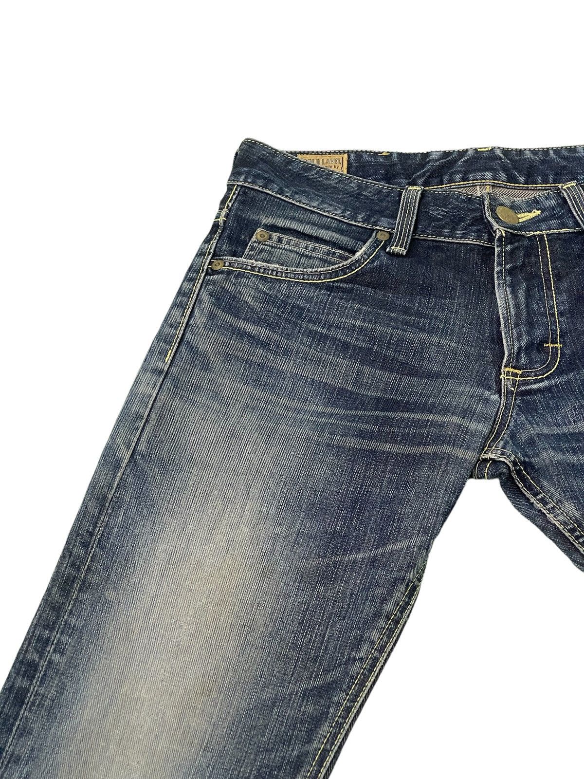 Lee Flare Jeans Lee Japan Clawmark Denim Low Rise Boot Cut 3🟦5 Size US 29 - 8 Thumbnail