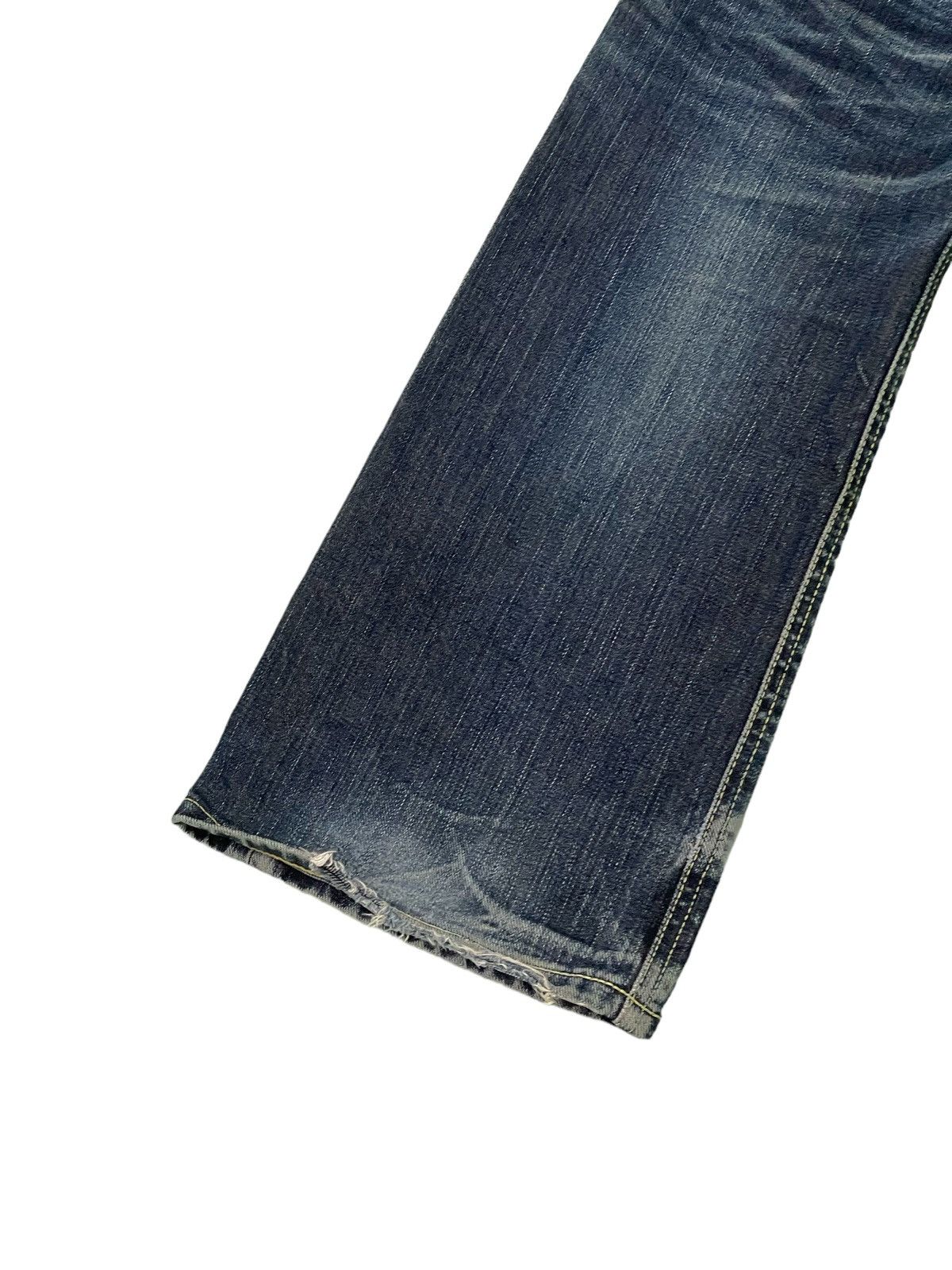 Lee Flare Jeans Lee Japan Clawmark Denim Low Rise Boot Cut 3🟦5 Size US 29 - 16 Thumbnail