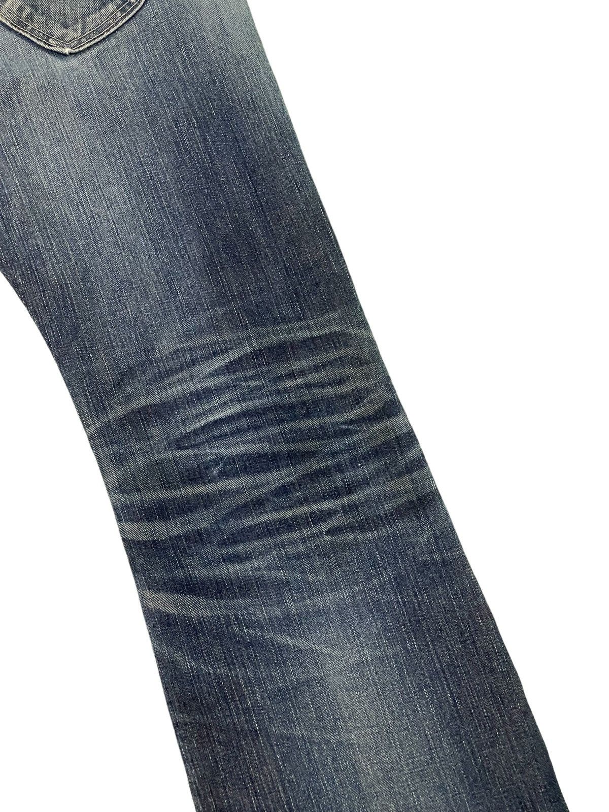 Lee Flare Jeans Lee Japan Clawmark Denim Low Rise Boot Cut 3🟦5 Size US 29 - 18 Thumbnail