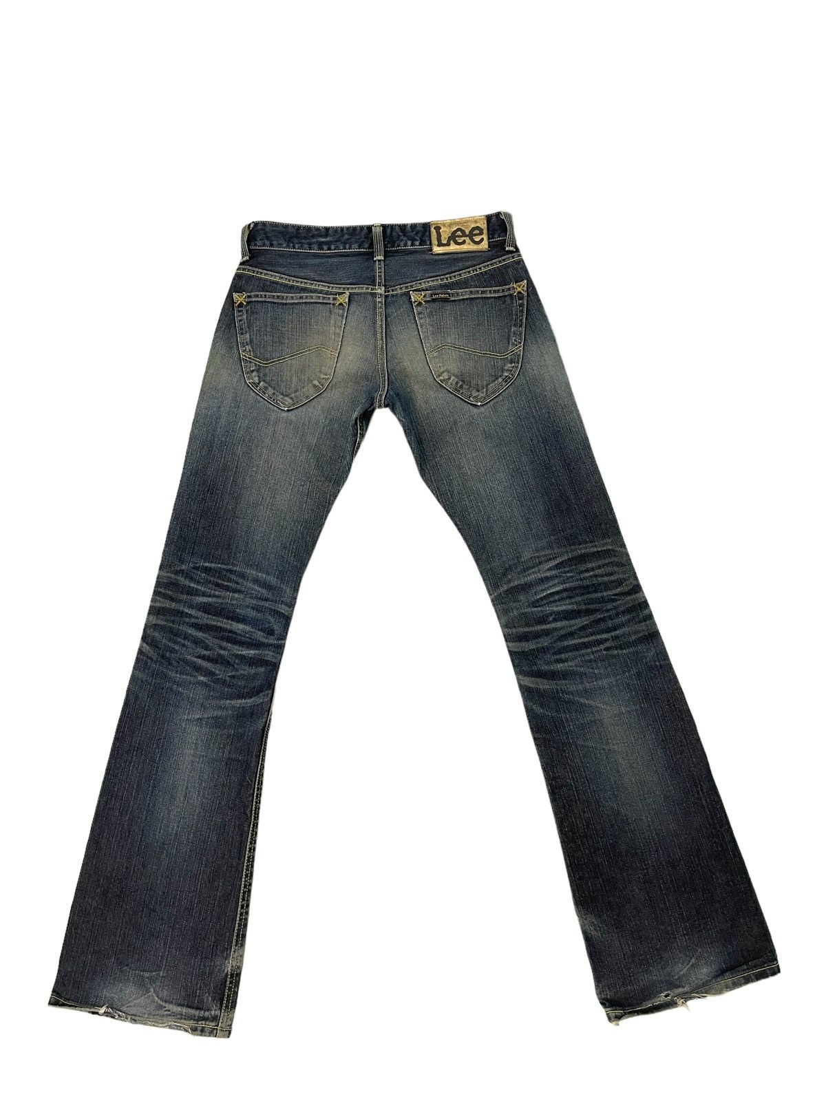 Lee Flare Jeans Lee Japan Clawmark Denim Low Rise Boot Cut 3🟦5 Size US 29 - 12 Thumbnail