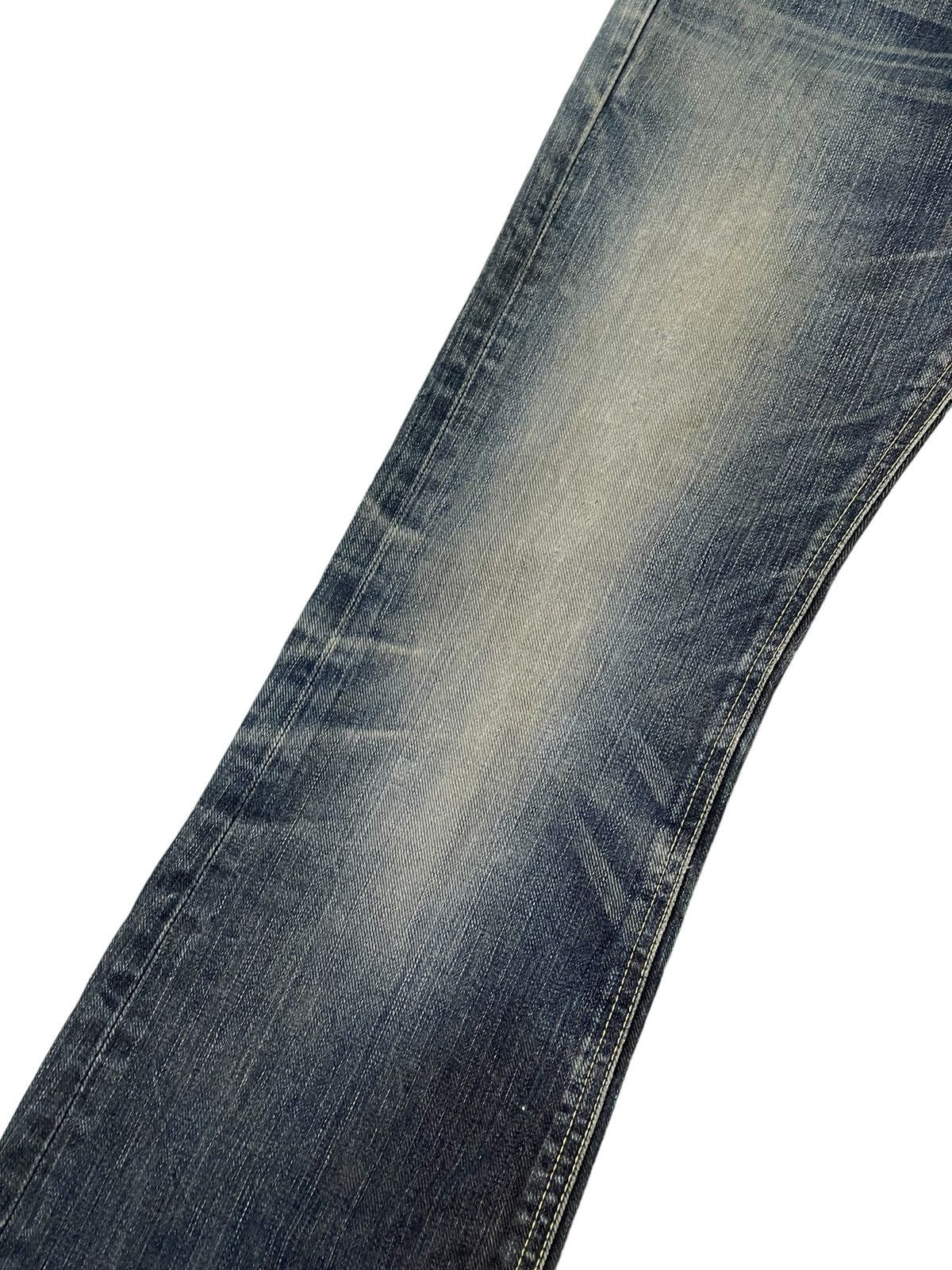 Lee Flare Jeans Lee Japan Clawmark Denim Low Rise Boot Cut 3🟦5 Size US 29 - 6 Thumbnail