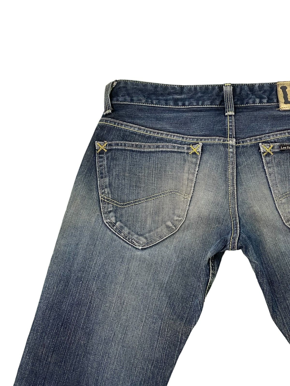 Lee Flare Jeans Lee Japan Clawmark Denim Low Rise Boot Cut 3🟦5 Size US 29 - 19 Thumbnail