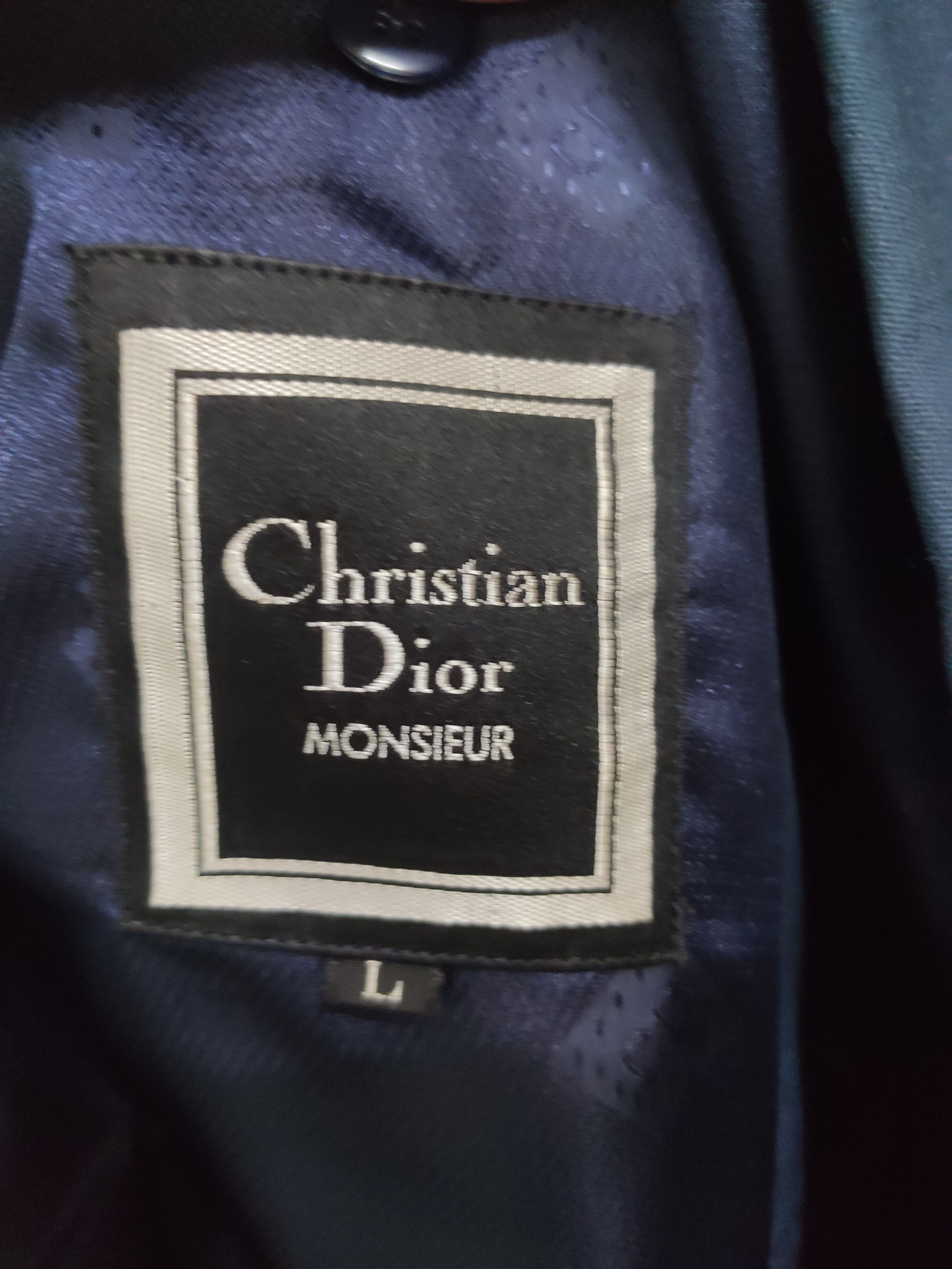 Christian Dior Monsieur Christian Dior coat wool Size US L / EU 52-54 / 3 - 8 Thumbnail