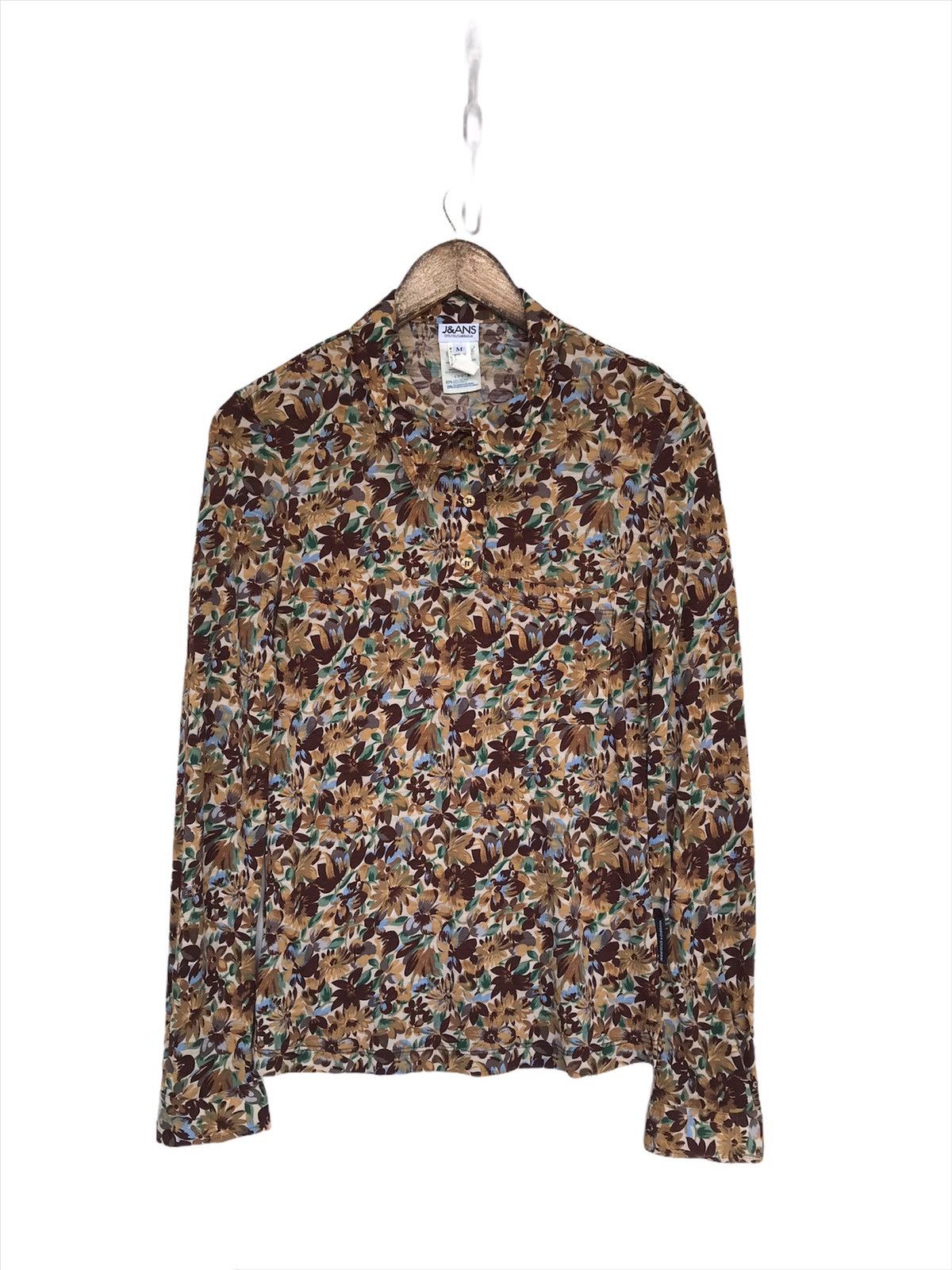 Dolce & Gabbana 💥Dolce&Gabbana Floral Shirt Size XS / US 0-2 / IT 36-38 - 2 Thumbnail