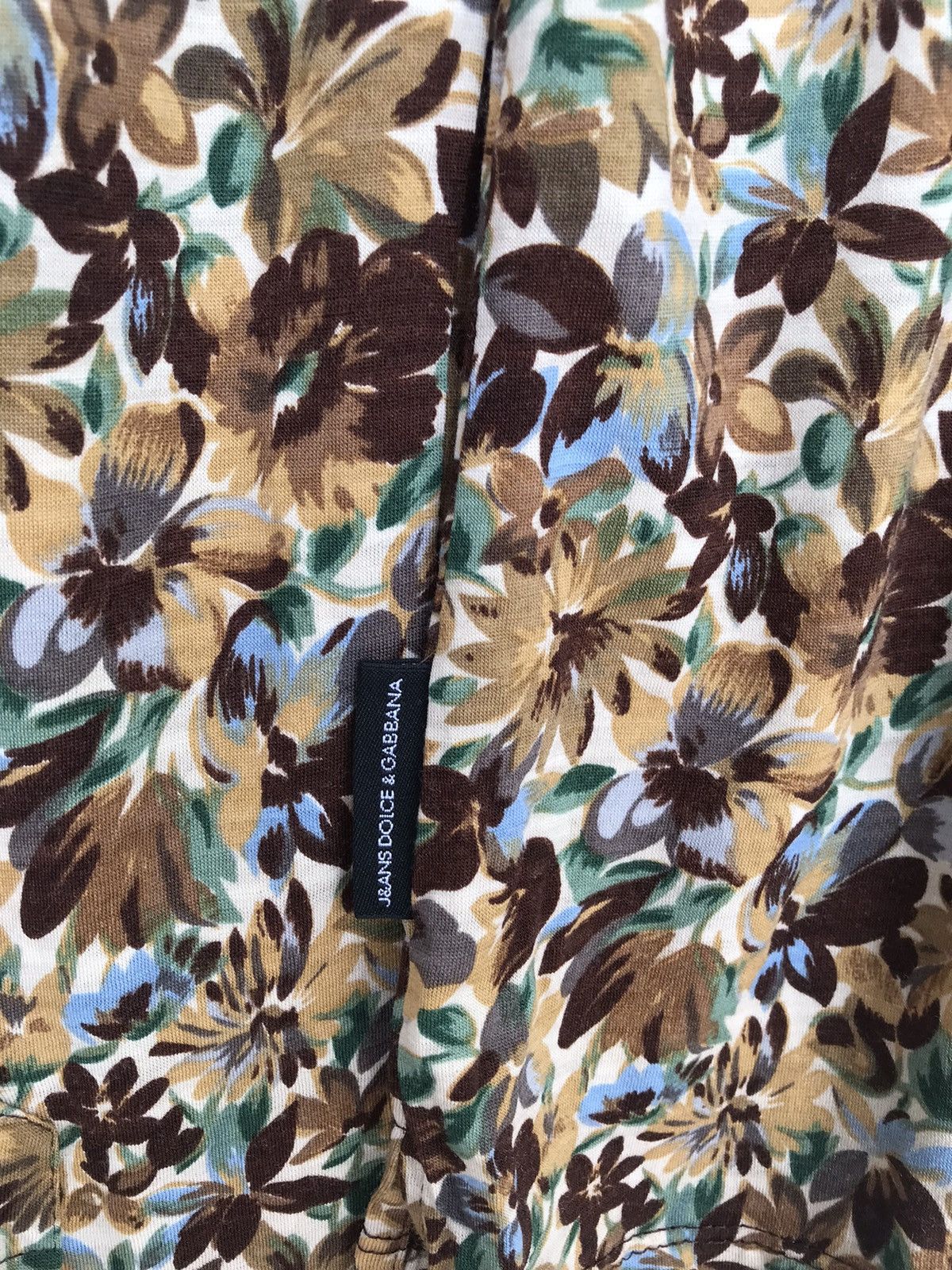 Dolce & Gabbana 💥Dolce&Gabbana Floral Shirt Size XS / US 0-2 / IT 36-38 - 5 Thumbnail