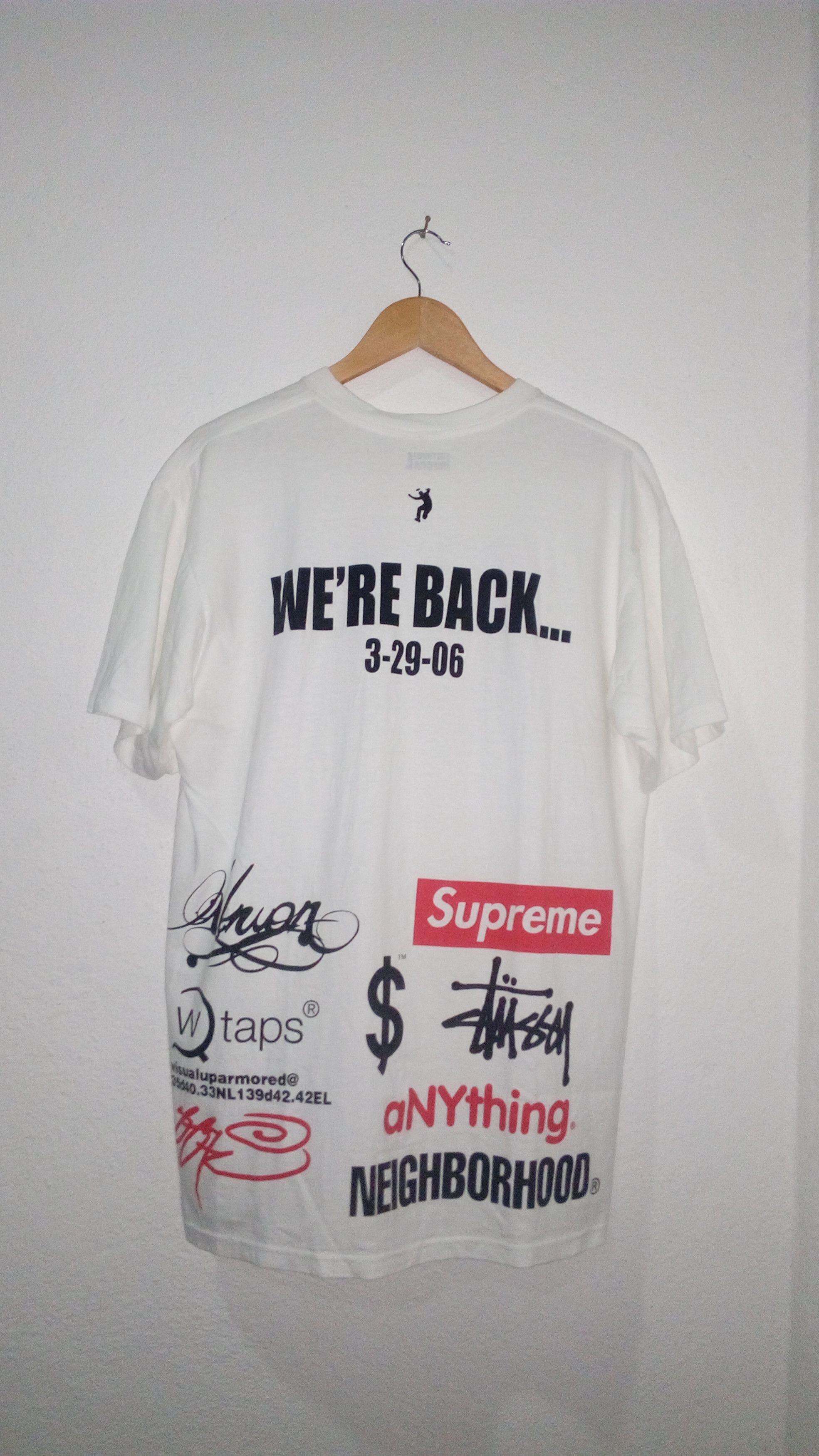 Supreme UION RETURN OF THE MECCA Tシャツ Supreme SUPREME BOX LOGO TEE SHIRT UNION RETURN TO THE MECCA | Grailed