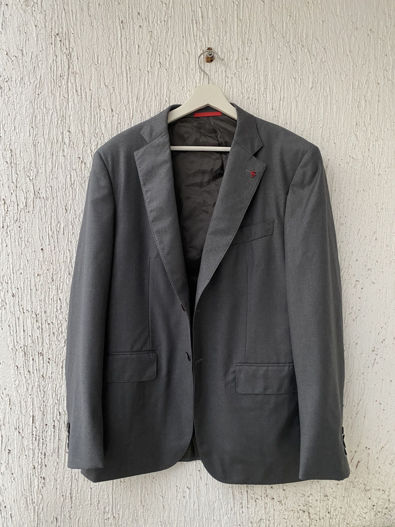 Isaia BNWT grey wool blazer Size US L / EU 52-54 / 3 - 1 Thumbnail