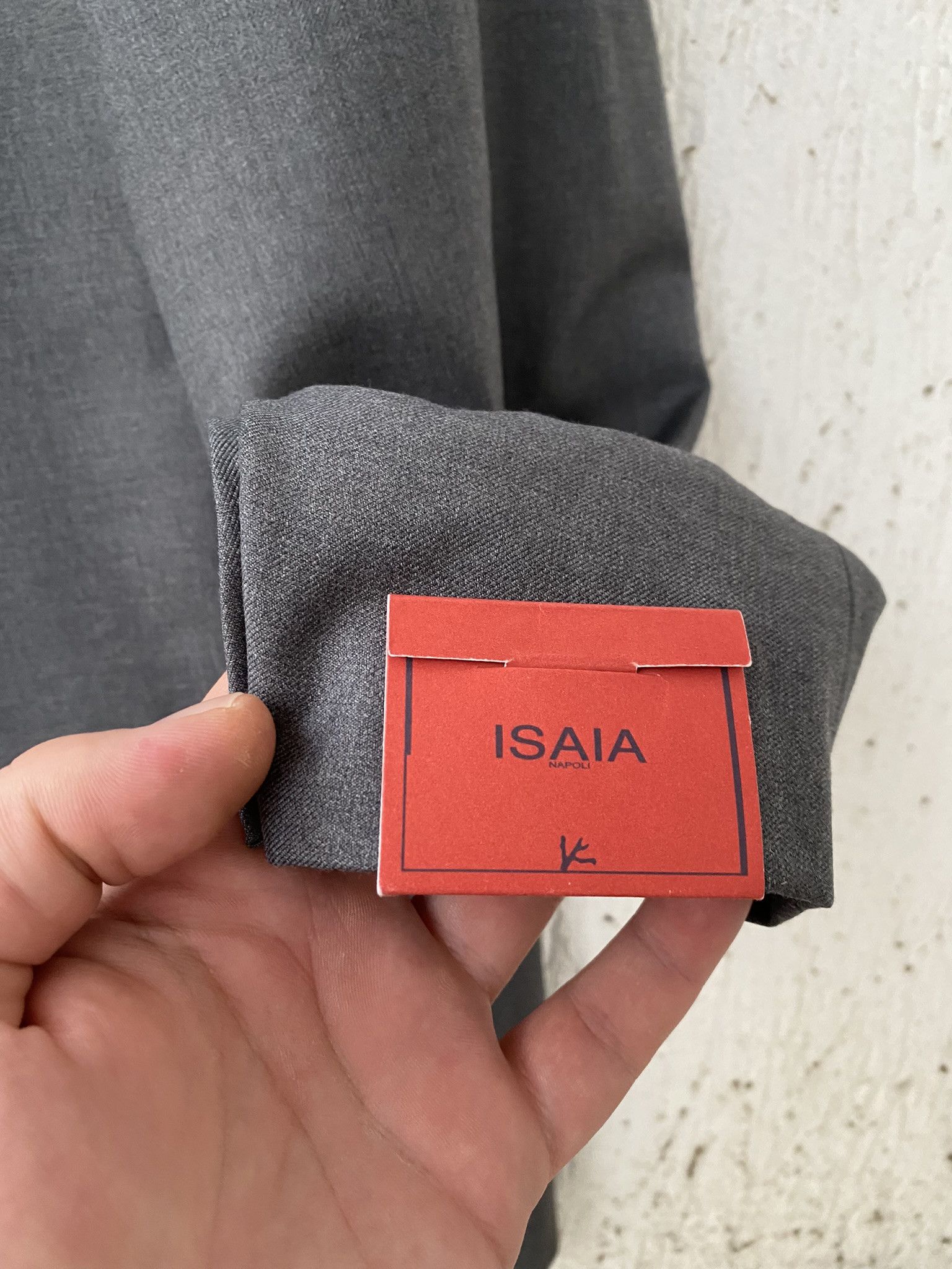 Isaia BNWT grey wool blazer Size US L / EU 52-54 / 3 - 3 Thumbnail
