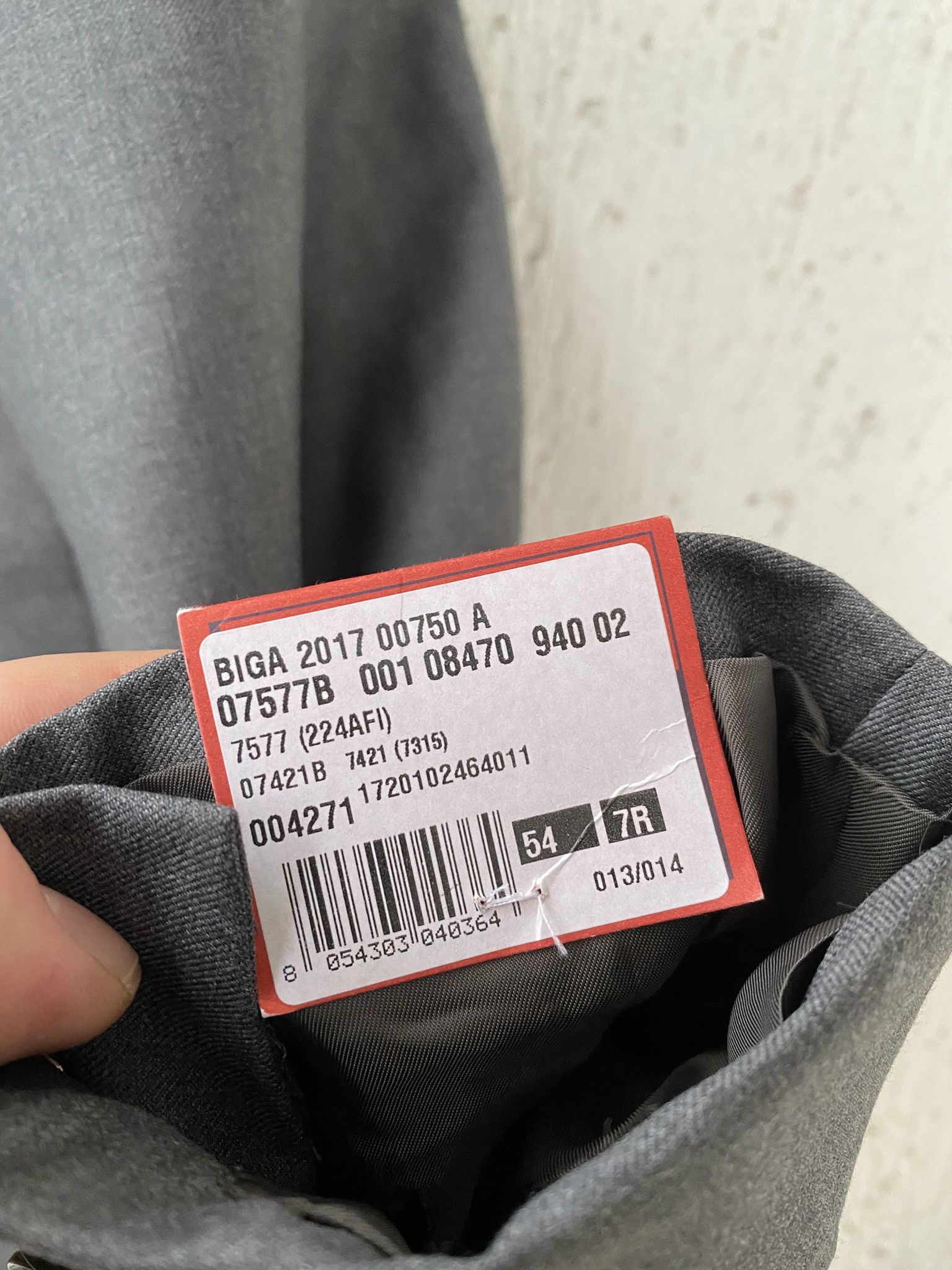 Isaia BNWT grey wool blazer Size US L / EU 52-54 / 3 - 4 Thumbnail