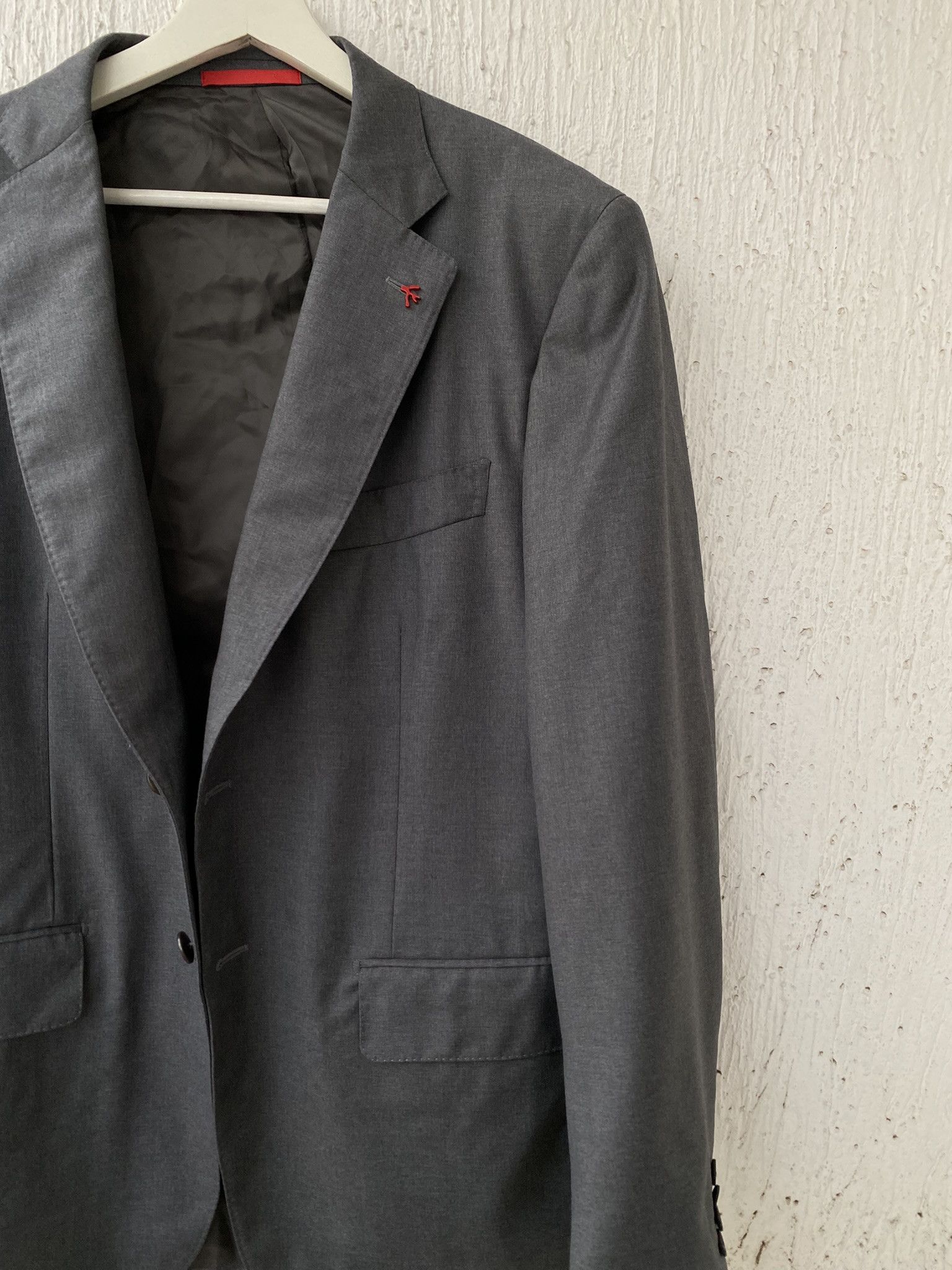Isaia BNWT grey wool blazer Size US L / EU 52-54 / 3 - 2 Thumbnail