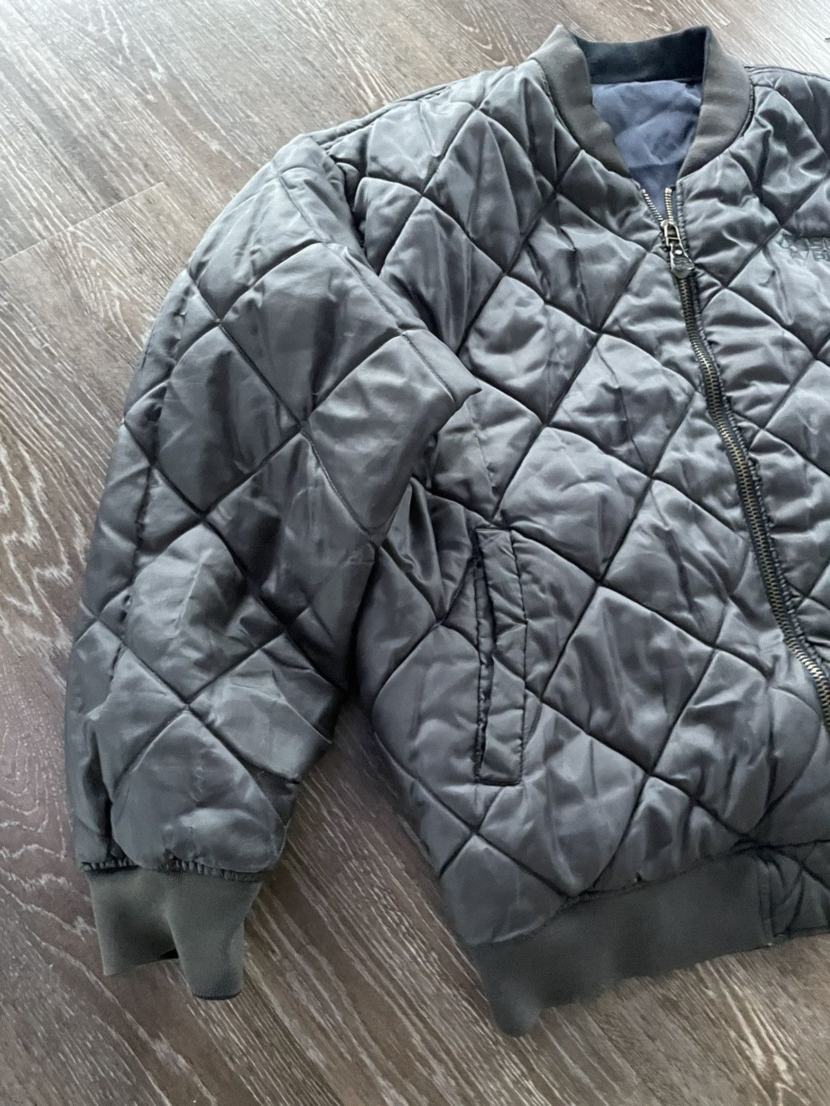 Southpole × Vintage Vintage SouthPole Quilted Reversible Bomber Jacket Size US XXL / EU 58 / 5 - 4 Thumbnail