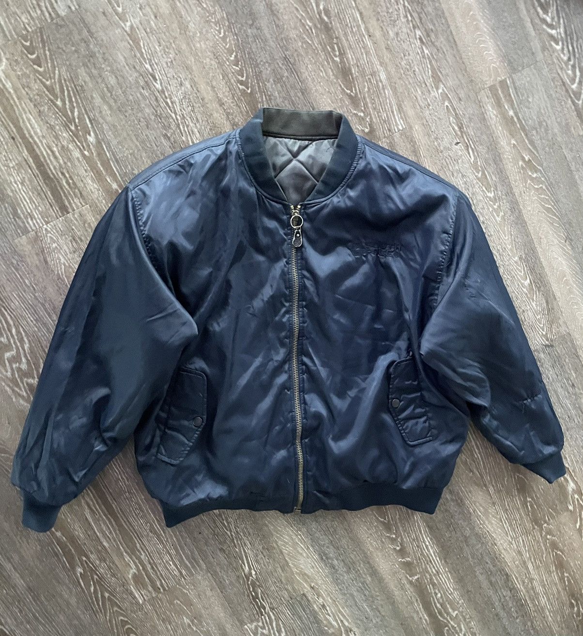 Southpole × Vintage Vintage SouthPole Quilted Reversible Bomber Jacket Size US XXL / EU 58 / 5 - 2 Thumbnail