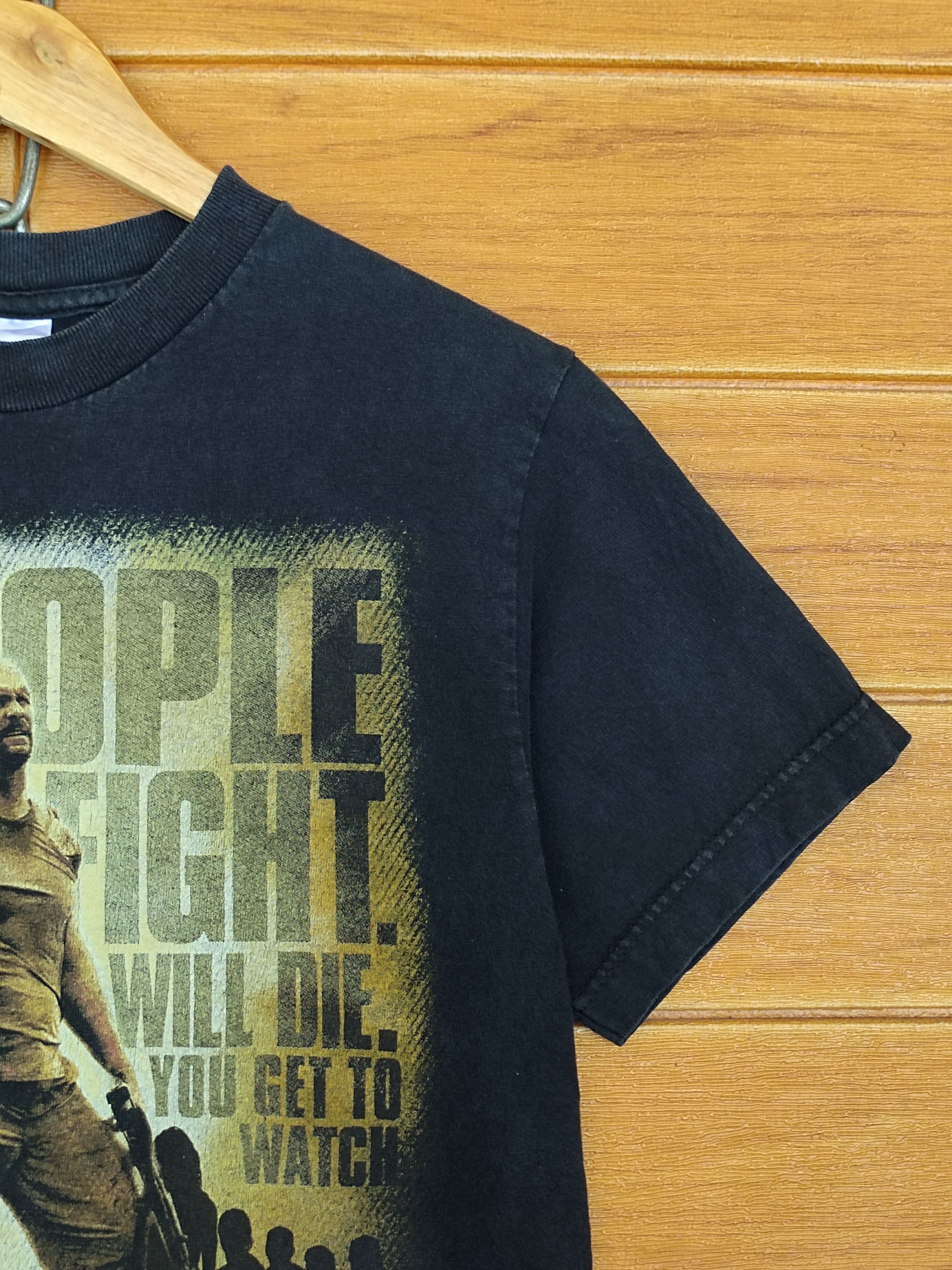 Vintage Vtg 00s Stone Cold Steve Austin The Condemned Movie T-Shirt Size US S / EU 44-46 / 1 - 6 Thumbnail