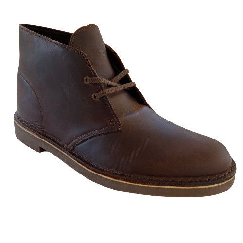 Clarks Clarks Boots Mens 10 M Bushacre II Chukka Desert 15260 Brown