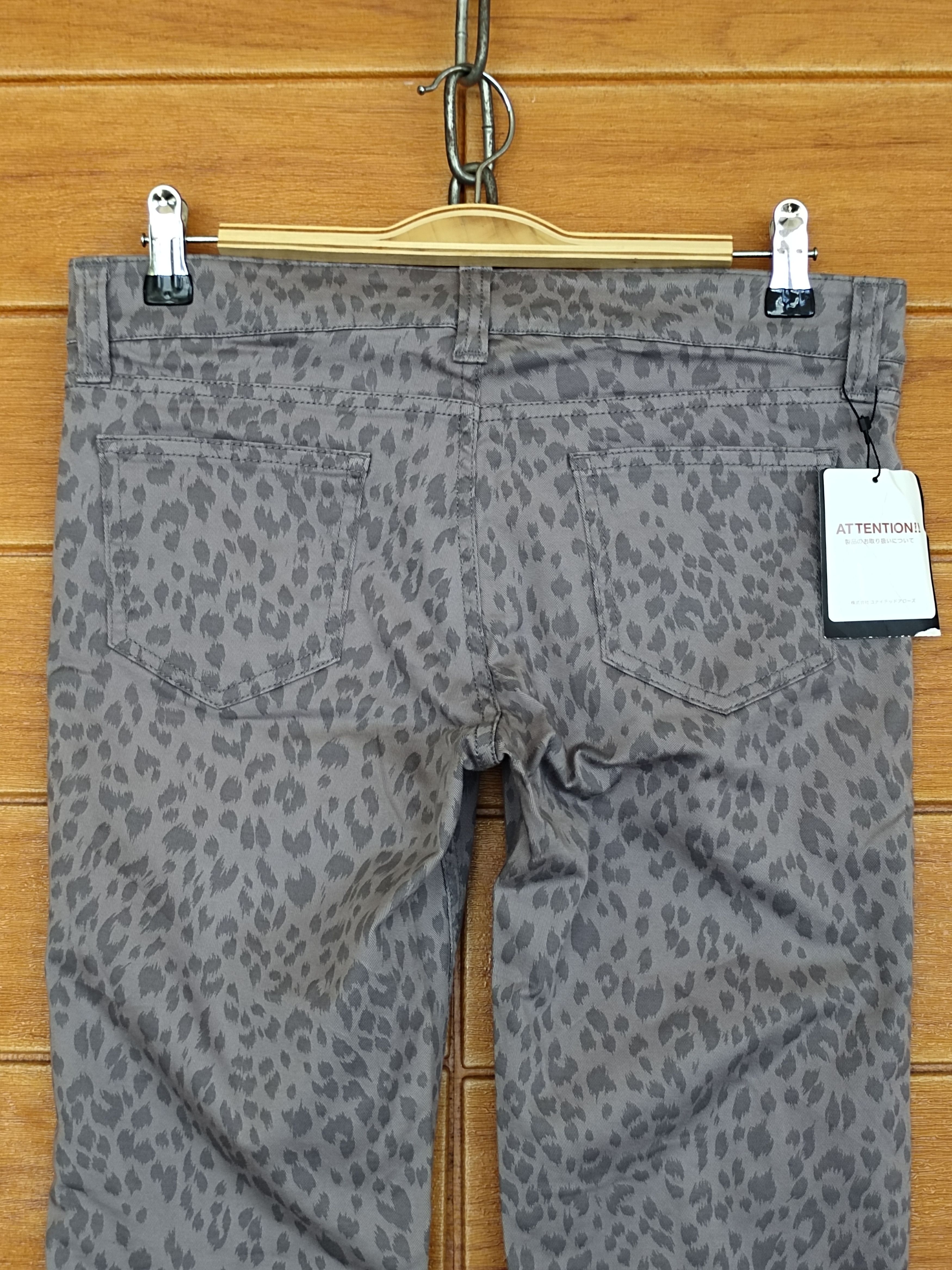 United Arrows United Arrow X Beauty & Youth Leopard Skinny Denim Pants Size US 28 / EU 44 - 8 Thumbnail