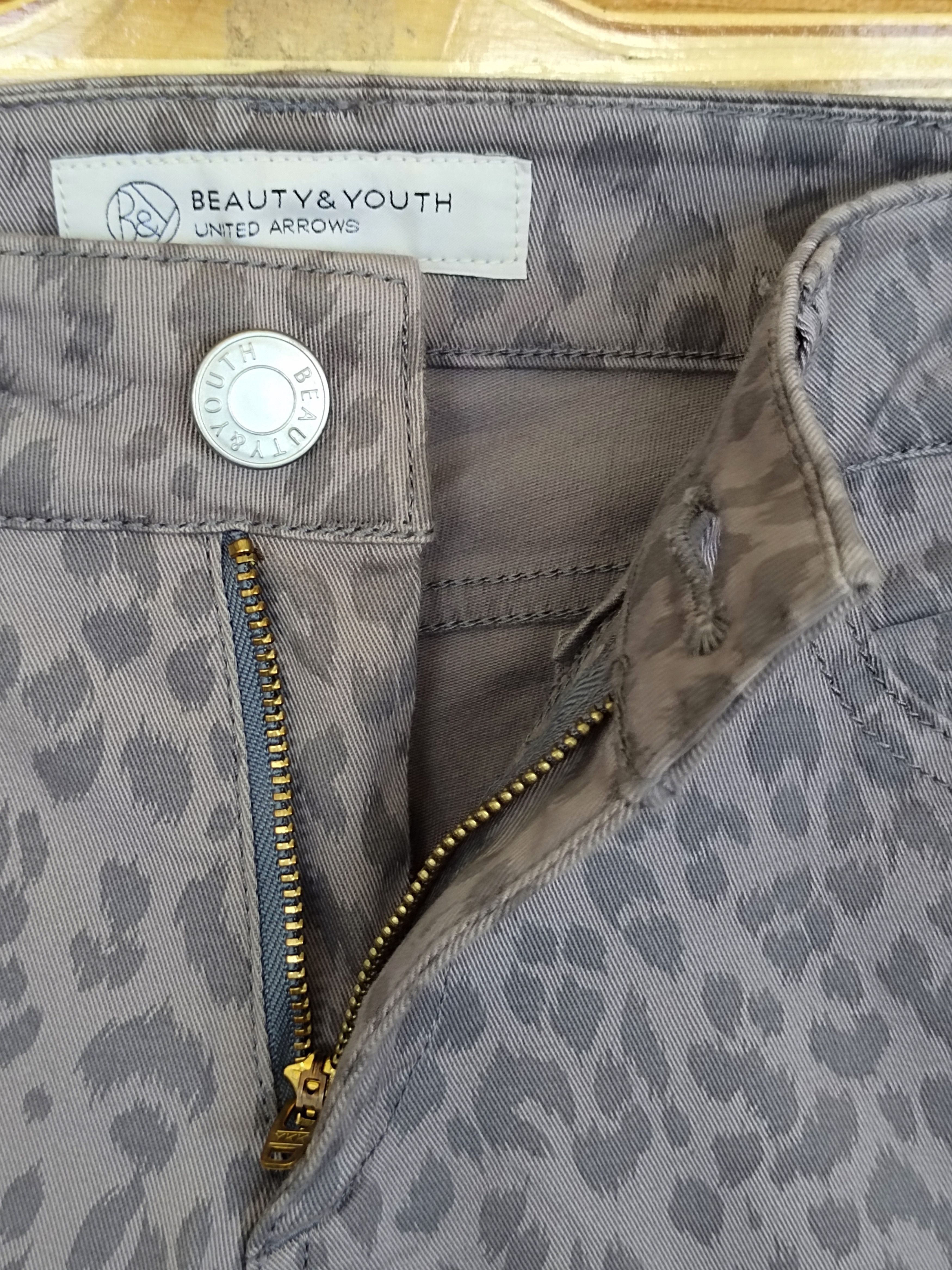 United Arrows United Arrow X Beauty & Youth Leopard Skinny Denim Pants Size US 28 / EU 44 - 14 Thumbnail