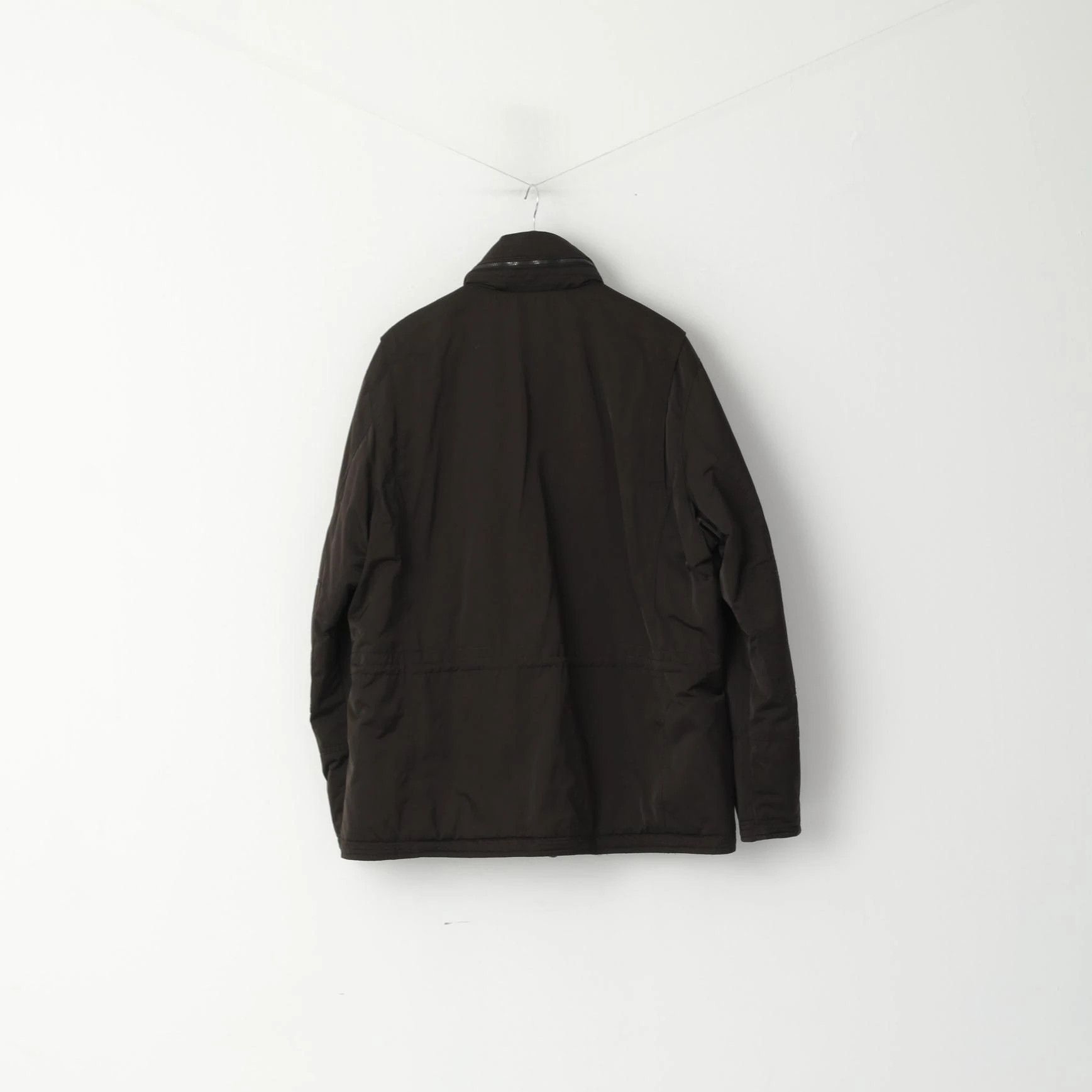 BRAX BRAX Men 42 54 L Jacket Black Hamilton Lyocell Padded 7042 Size US L / EU 52-54 / 3 - 8 Thumbnail