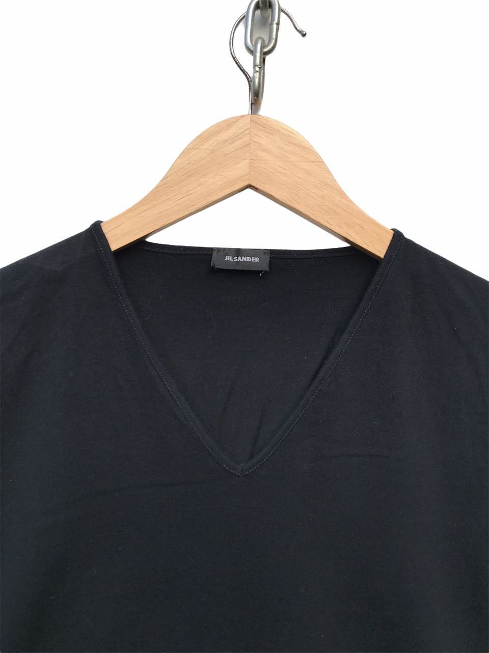Jil Sander Jil Sander Italy V Neck Plain Shirt Size US S / EU 44-46 / 1 - 2 Thumbnail