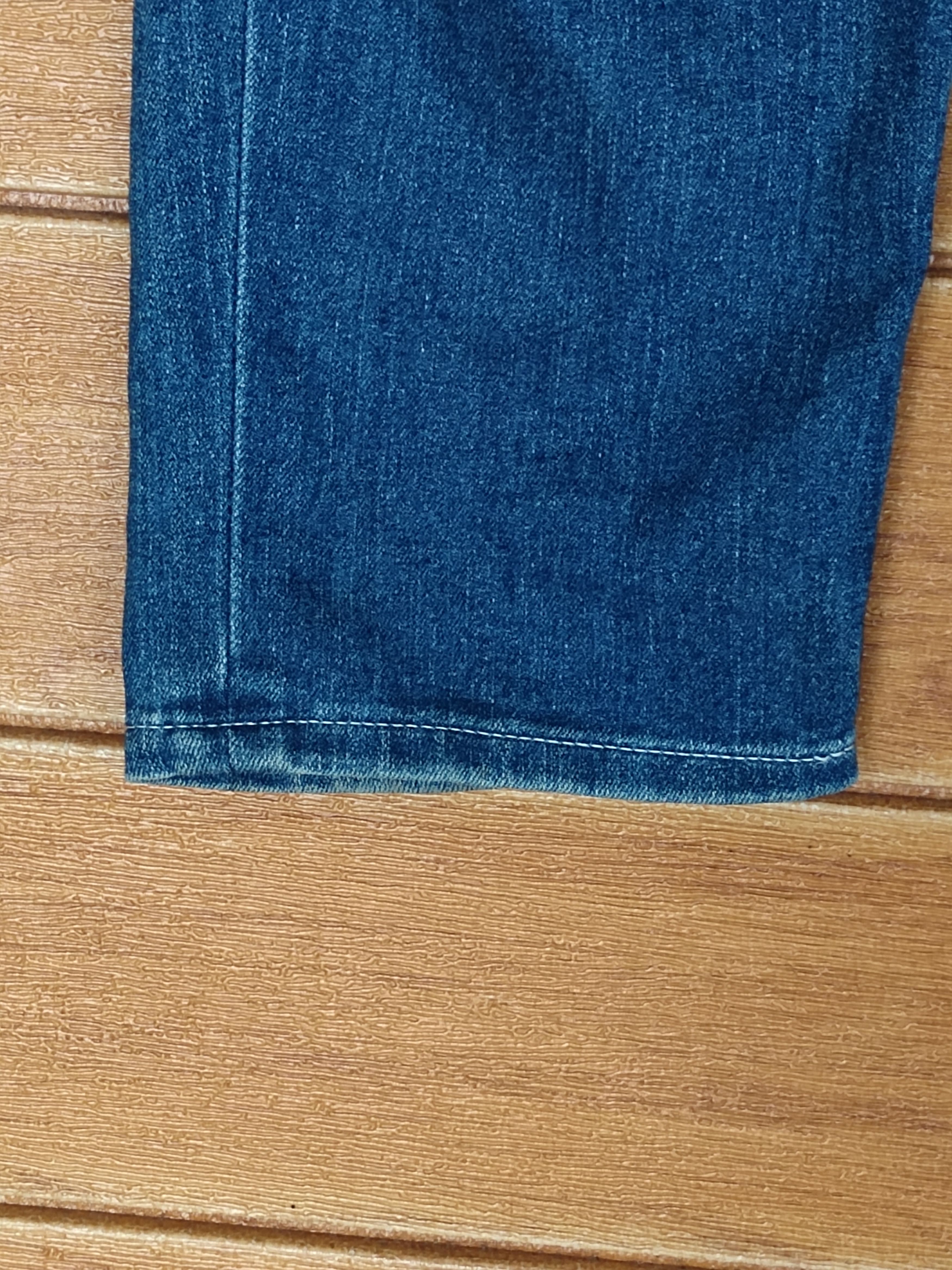 Frapbois Frapbois Patchwork Knee Drop Crotch Denim Pants Size US 30 / EU 46 - 9 Thumbnail