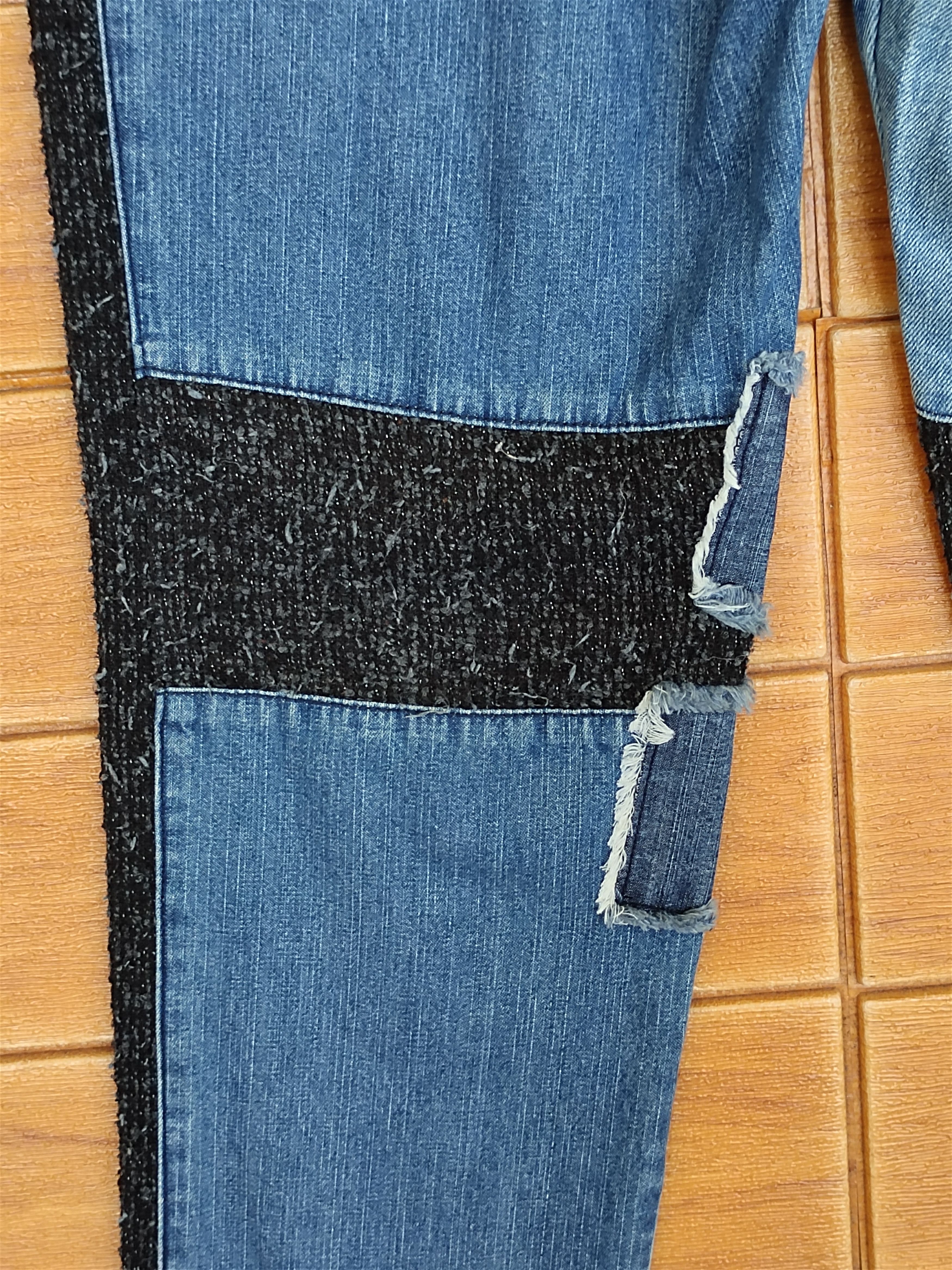 Kapital Koharu Japan Reworked Denim Pants Drawstring Size US 32 / EU 48 - 14 Thumbnail
