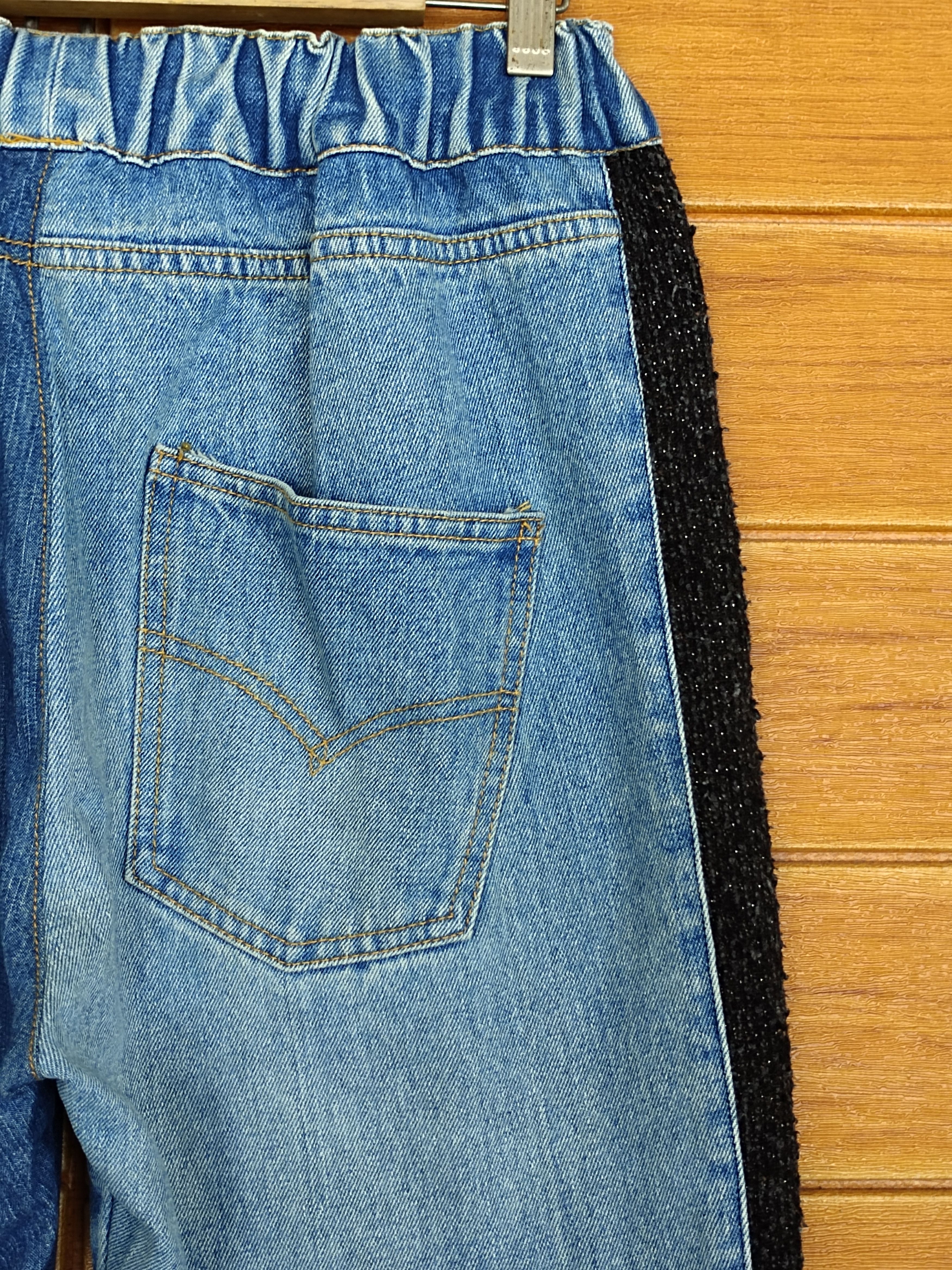 Kapital Koharu Japan Reworked Denim Pants Drawstring Size US 32 / EU 48 - 11 Thumbnail