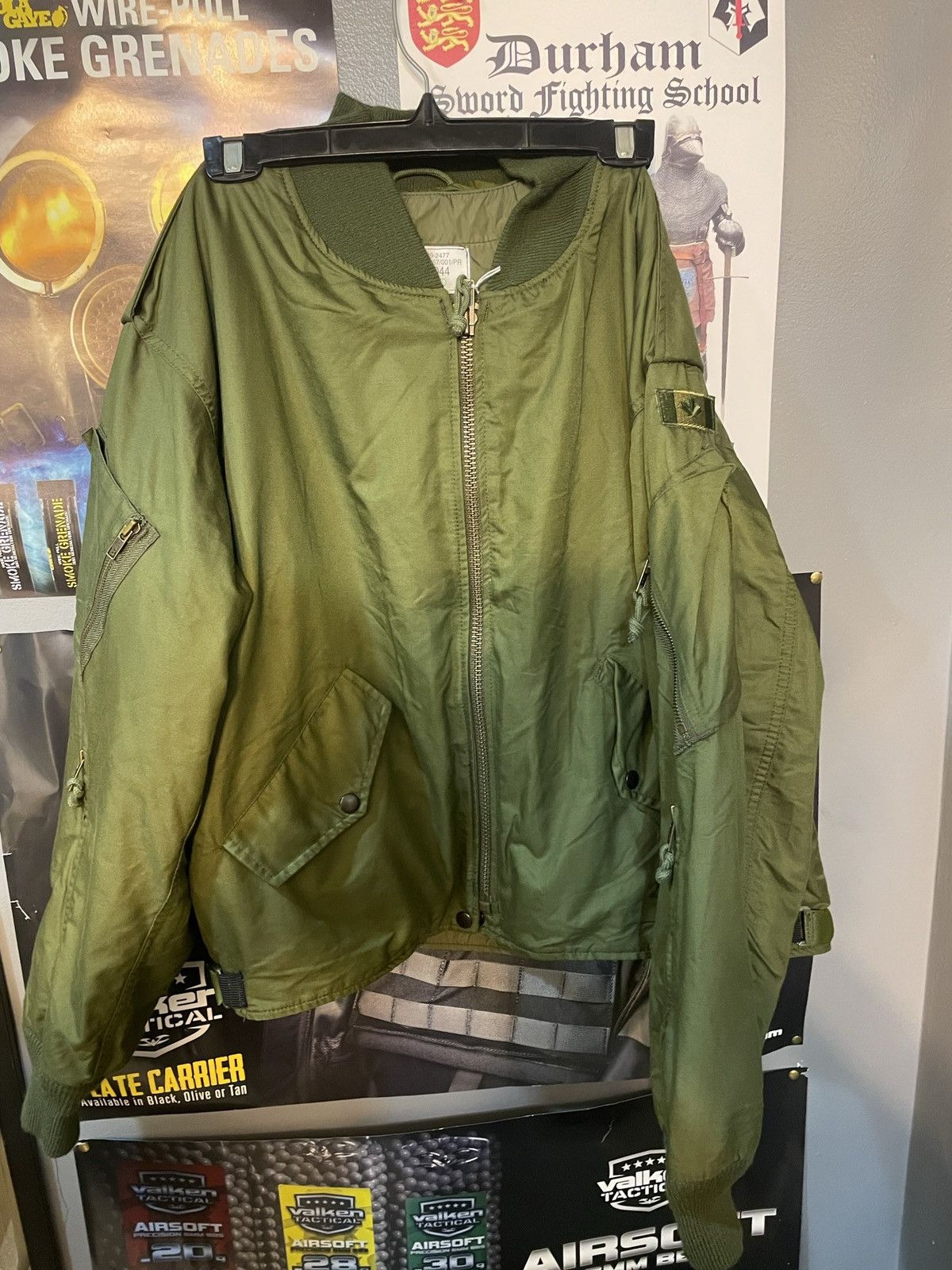 70s Vintage Military Issue Flyers Jacket