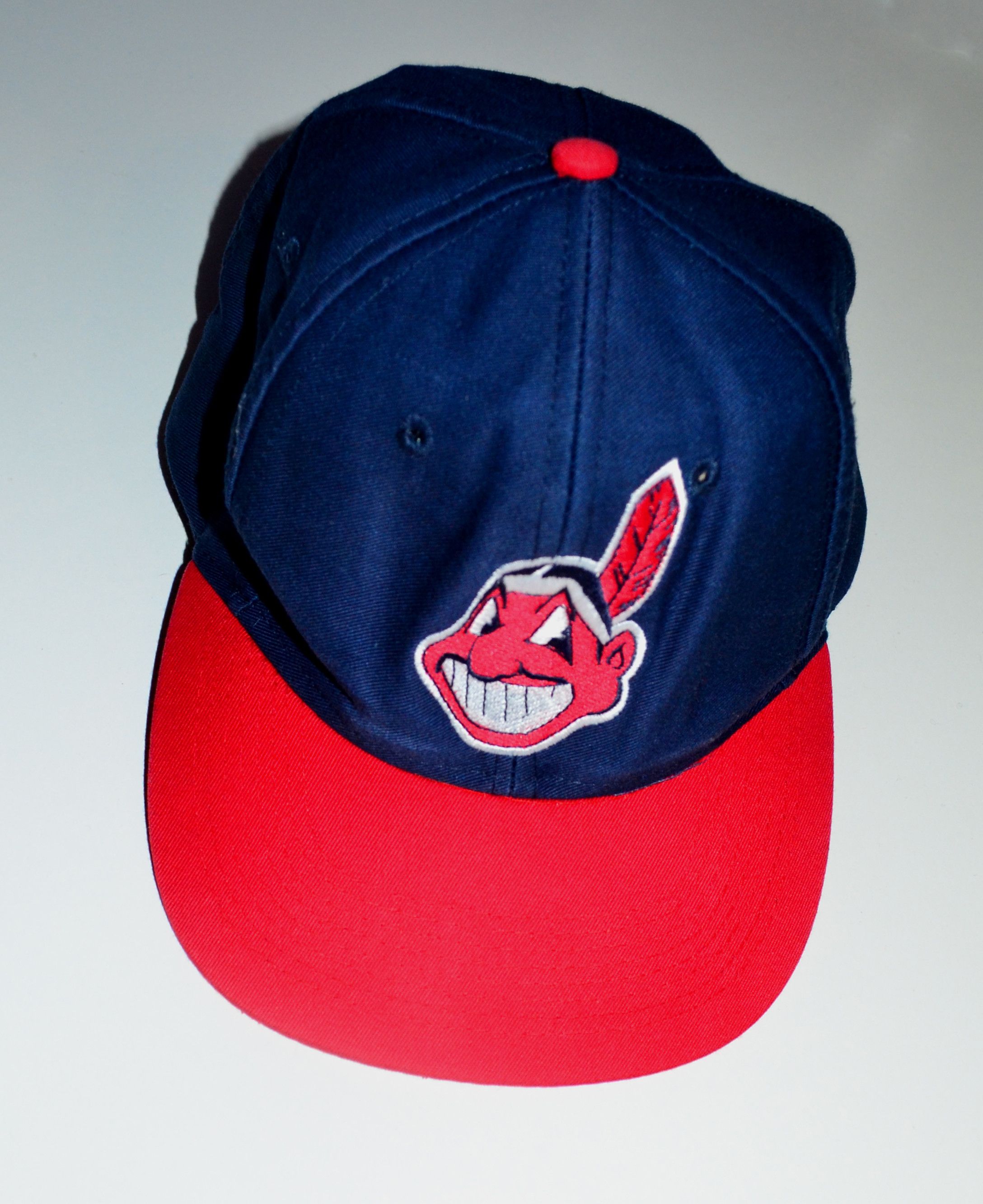 Logo 7 Vintage Cleveland Indians Snapback 7 Logo MLB Size ONE SIZE - 1 Thumbnail