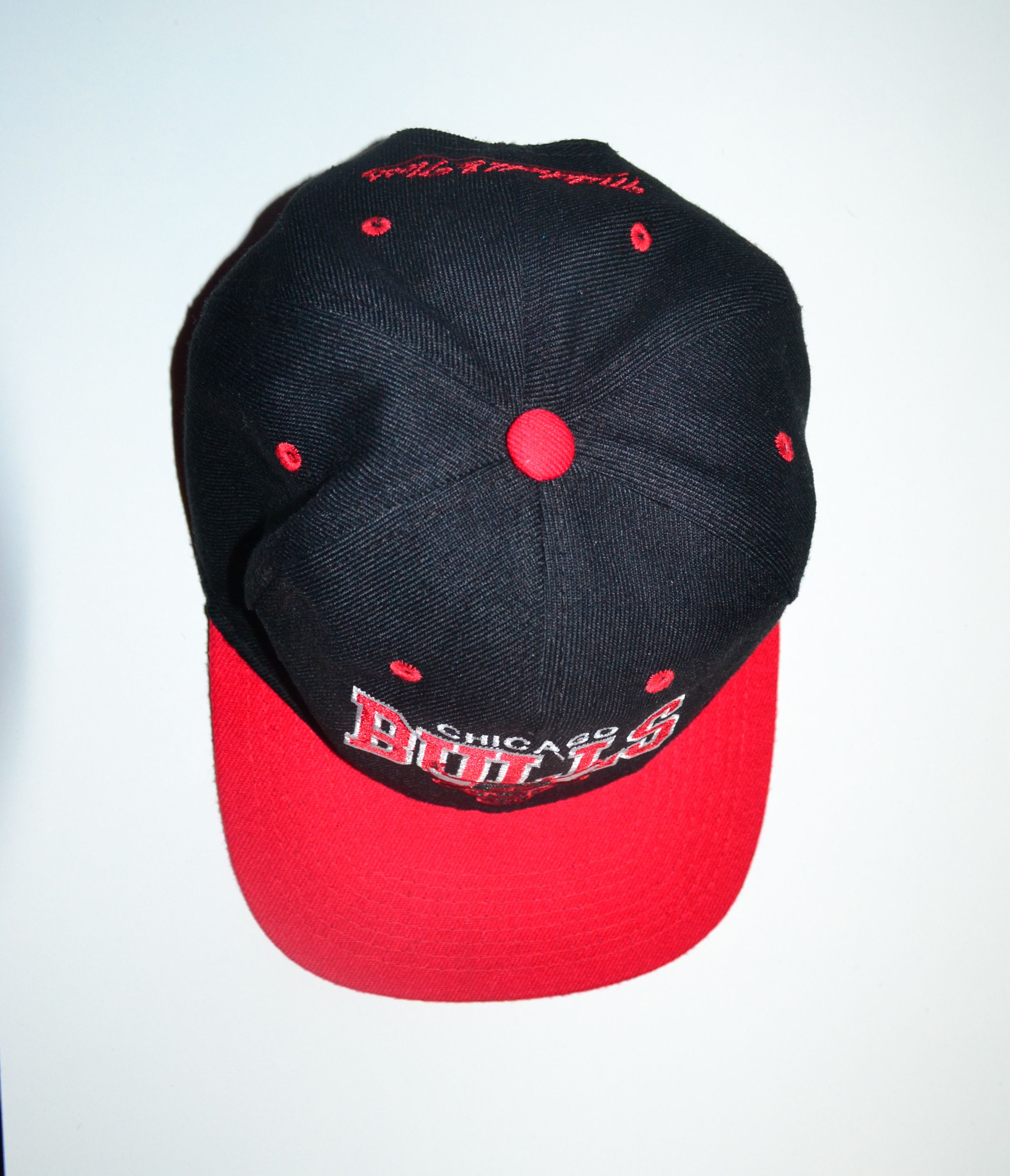 Mitchell & Ness Chicago Bulls Mitchell & Ness Snapback Vintage MJ Jordan Size ONE SIZE - 3 Thumbnail