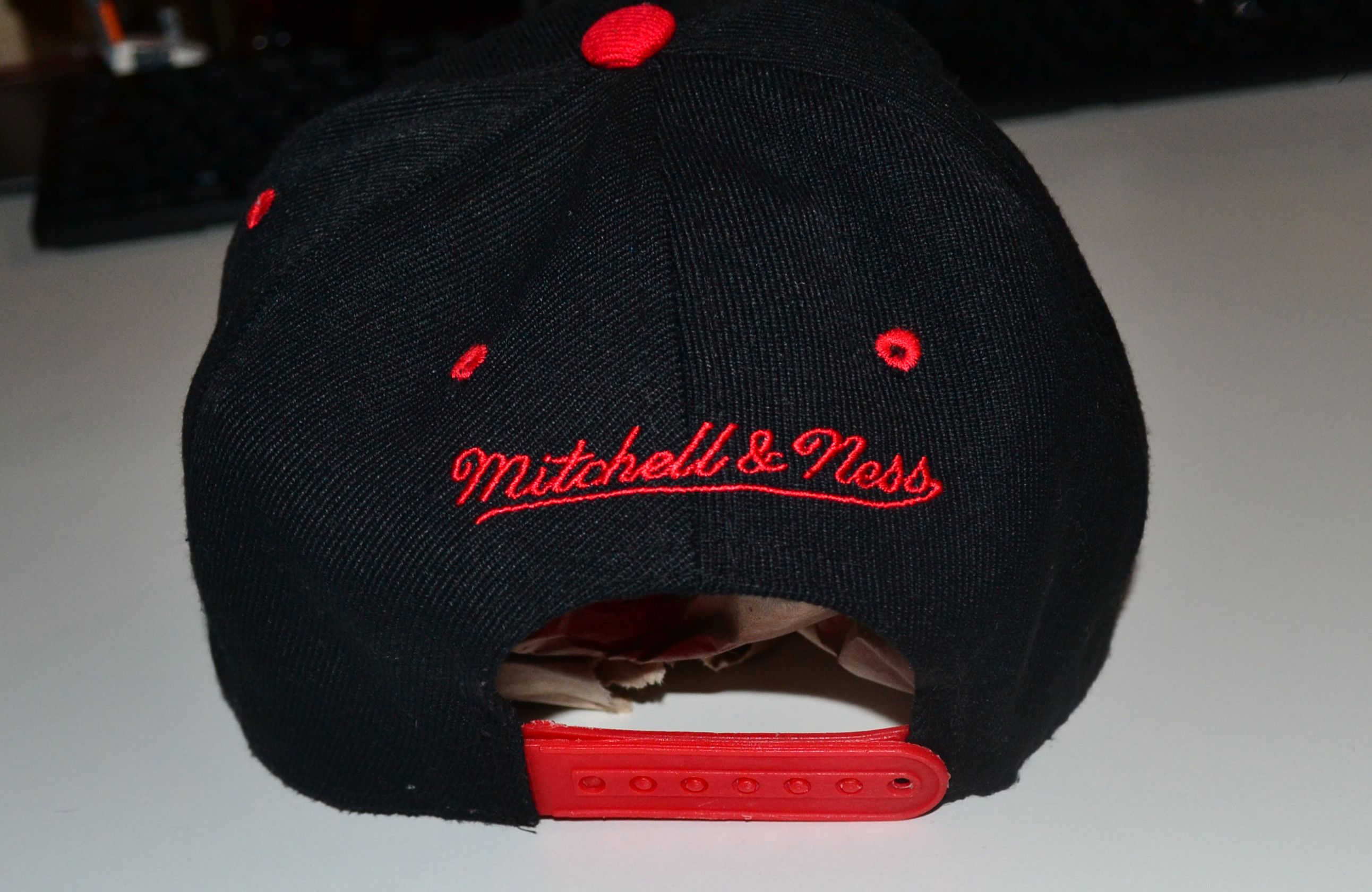 Mitchell & Ness Chicago Bulls Mitchell & Ness Snapback Vintage MJ Jordan Size ONE SIZE - 4 Thumbnail