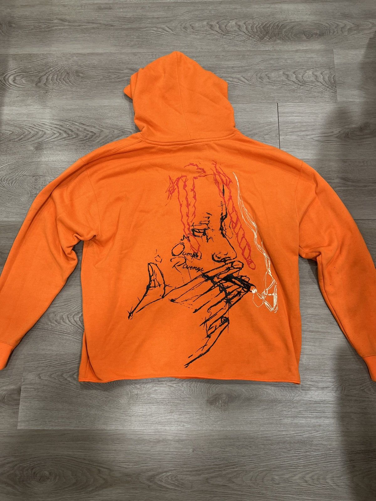 Revenge Revenge Hoodie 🟠 Size US XL / EU 56 / 4 - 3 Thumbnail