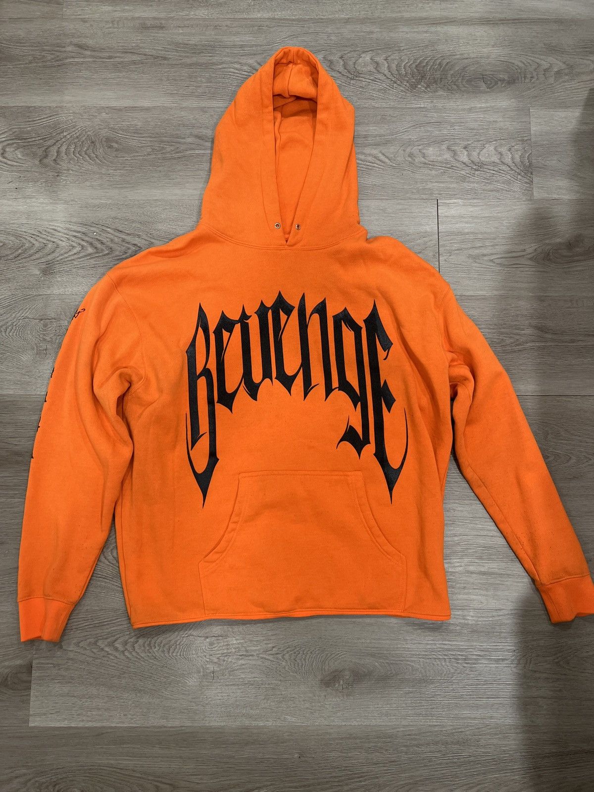 Revenge Revenge Hoodie 🟠 Size US XL / EU 56 / 4 - 1 Thumbnail