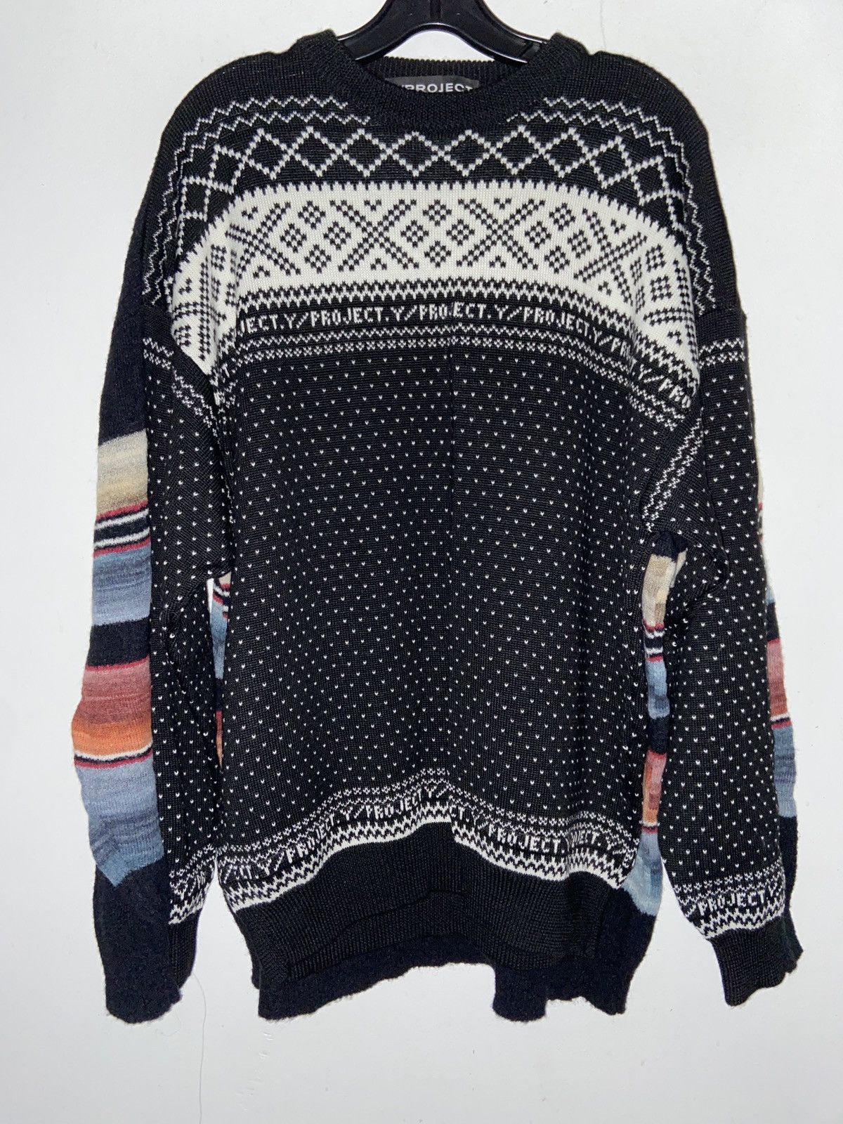 Y/Project Y/Project Double Layer Sweater / Pullover size L Oversized Size L / US 10 / IT 46 - 1 Thumbnail