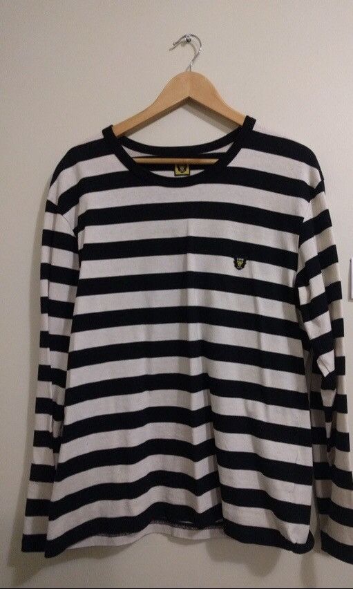 Human Made Multi Stripe Rugby Shirt Grey | END. (AR)