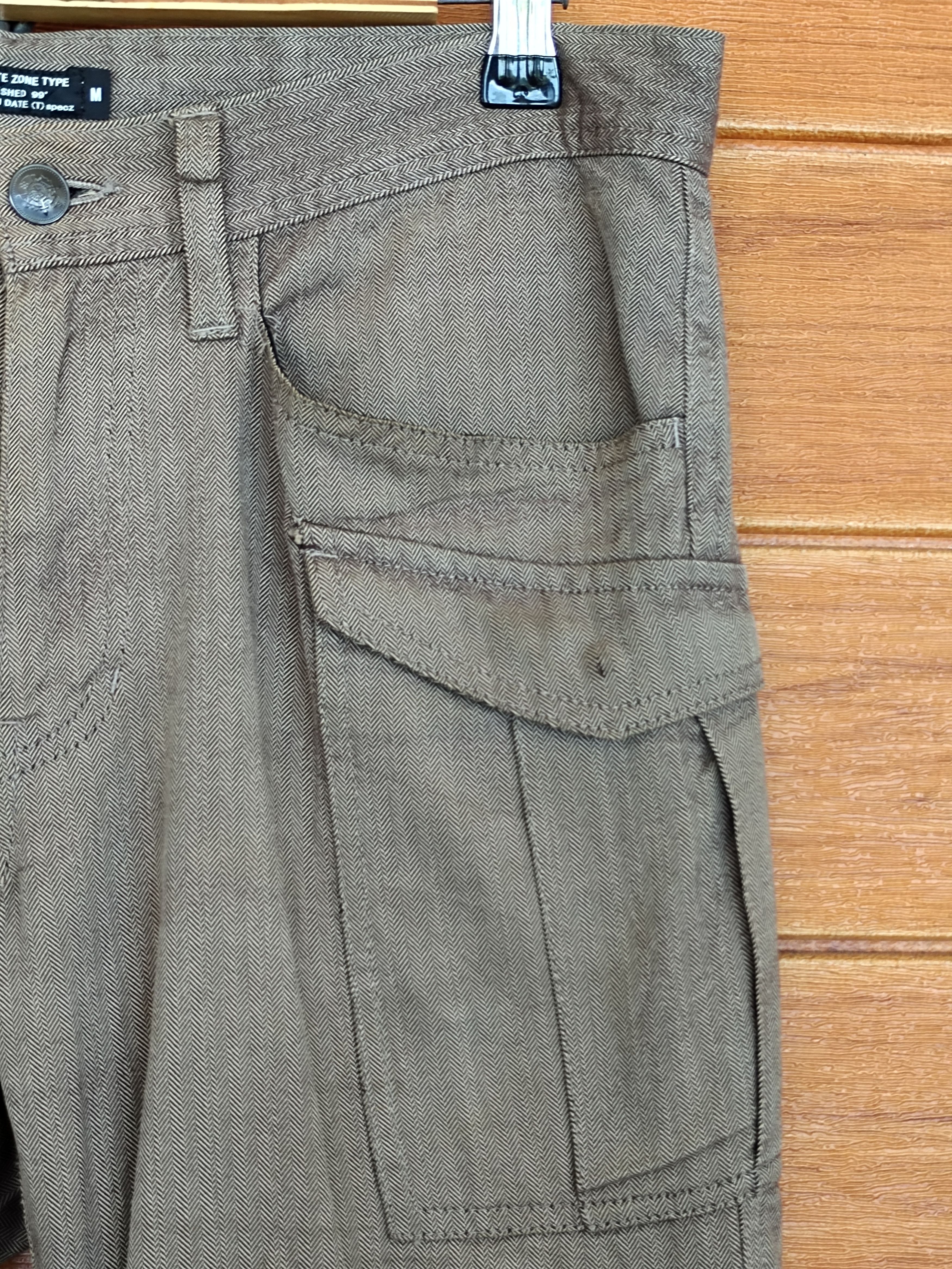 Comme des Garcons × Undercover Takeo Kikuchi Double Knee Hbt Cargo Pants Size US 30 / EU 46 - 3 Thumbnail