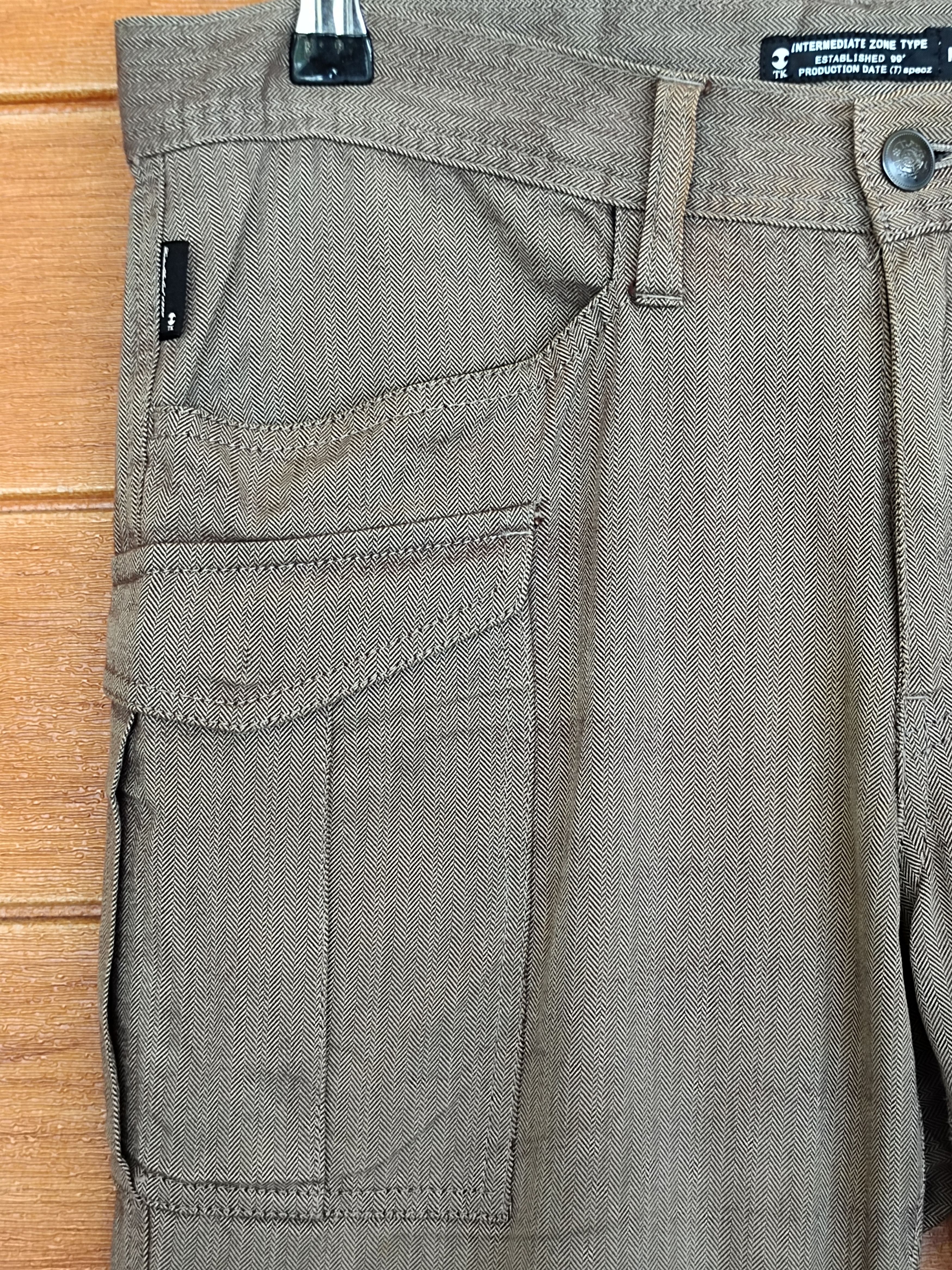 Comme des Garcons × Undercover Takeo Kikuchi Double Knee Hbt Cargo Pants Size US 30 / EU 46 - 4 Thumbnail