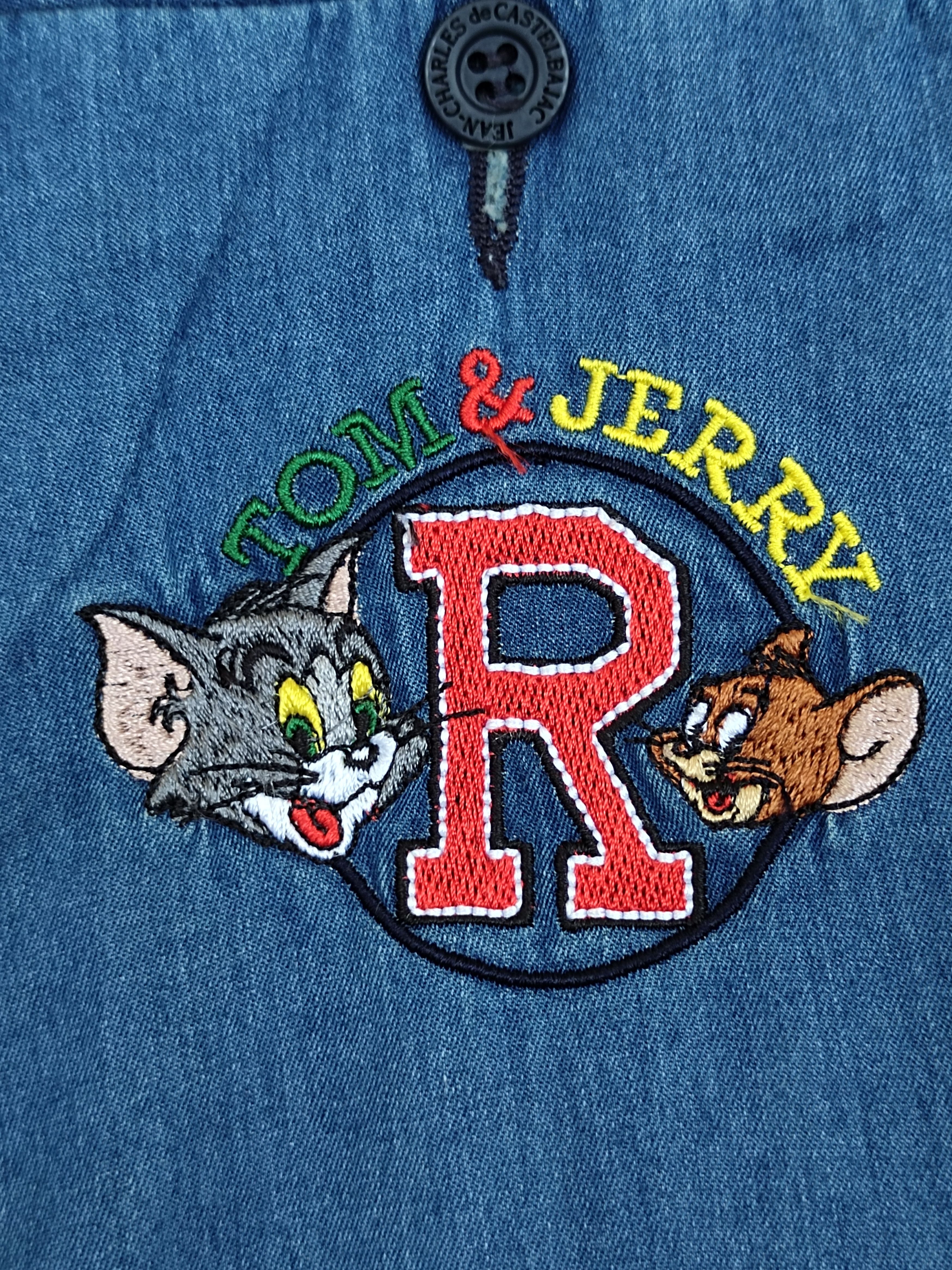 Jean Charles De Castelbajac Vintage 90s Jc De Castelbajac Tom & Jerry Baggy Pants Size US 33 - 11 Thumbnail