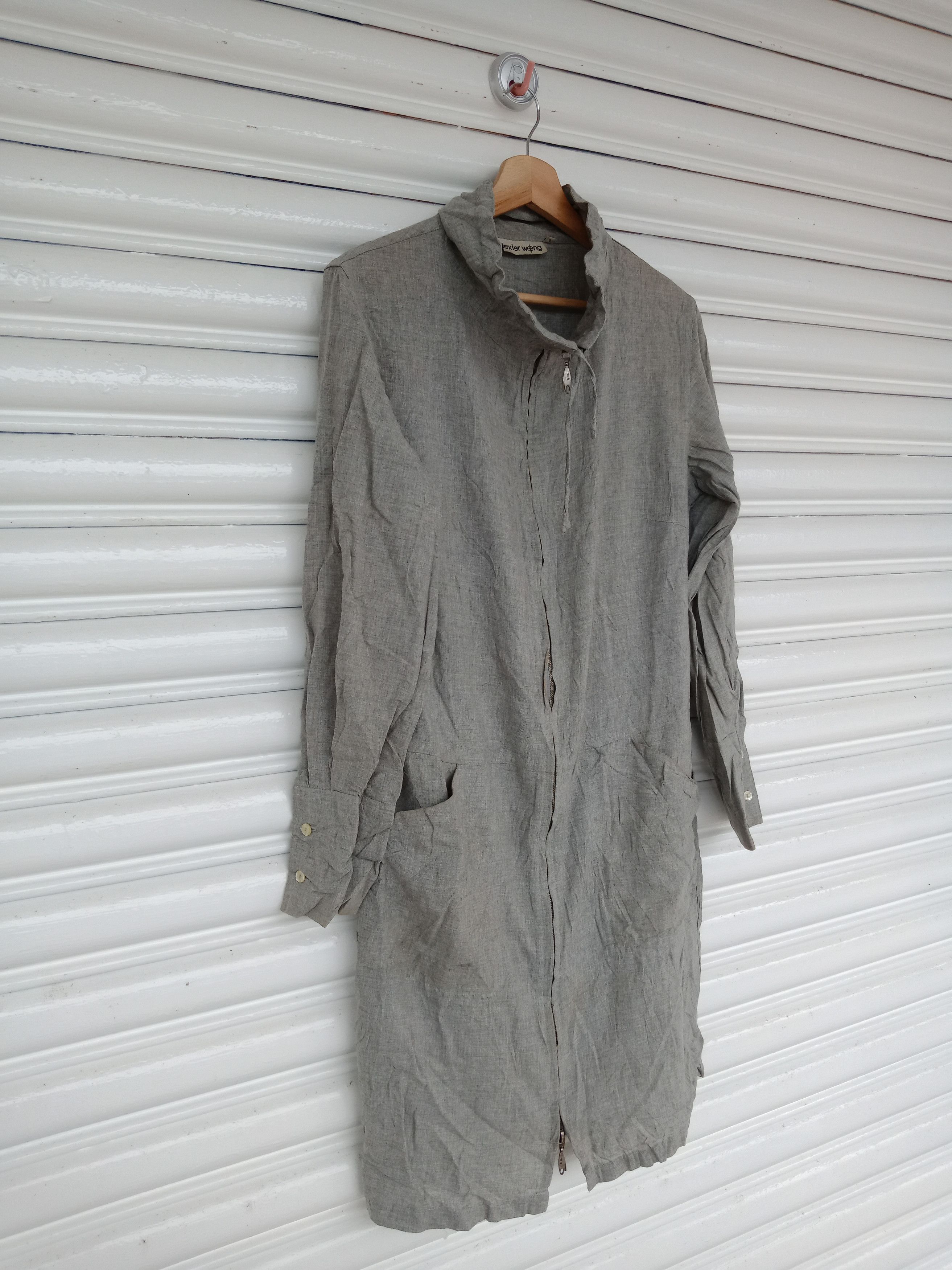 Dexter Wong Dexter Wong Wool + Tencel Avant Garde Designer Size US M / EU 48-50 / 2 - 5 Thumbnail