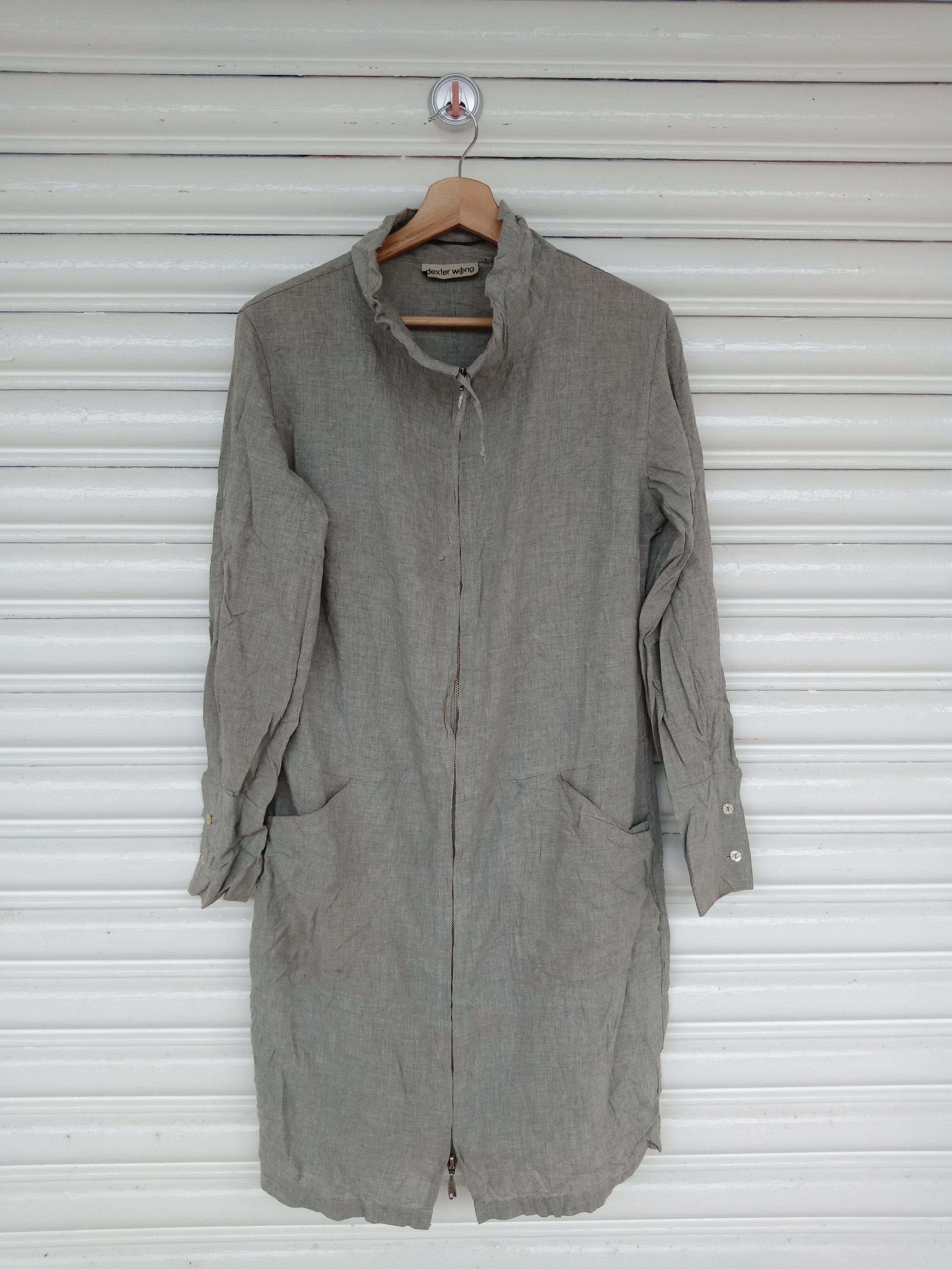 Dexter Wong Dexter Wong Wool + Tencel Avant Garde Designer Size US M / EU 48-50 / 2 - 1 Thumbnail