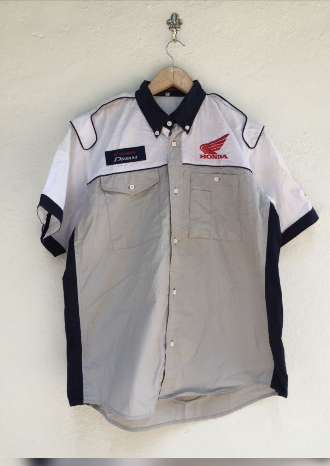 Honda × Vintage HONDA DREAM BUTTON DOWN Size US XL / EU 56 / 4 - 2 Thumbnail
