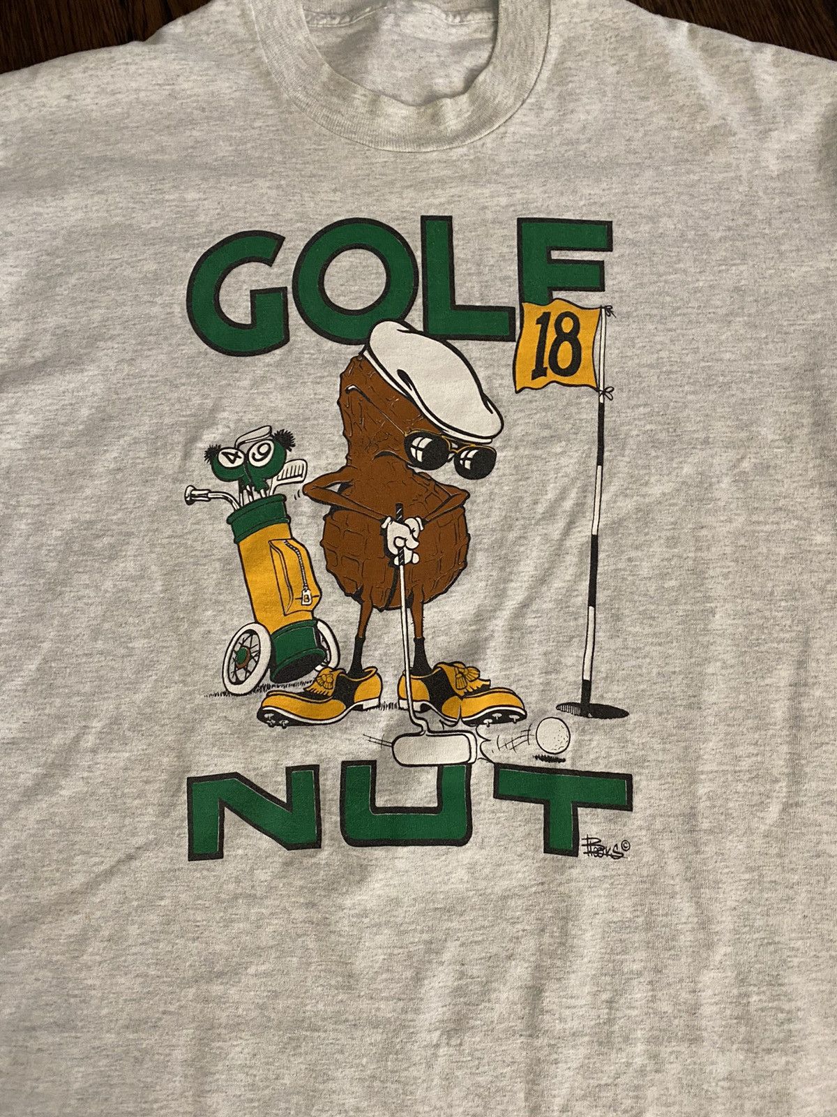 Vintage VINTAGE 1990’s GOLF NUT SHIRT Size US XL / EU 56 / 4 - 2 Thumbnail
