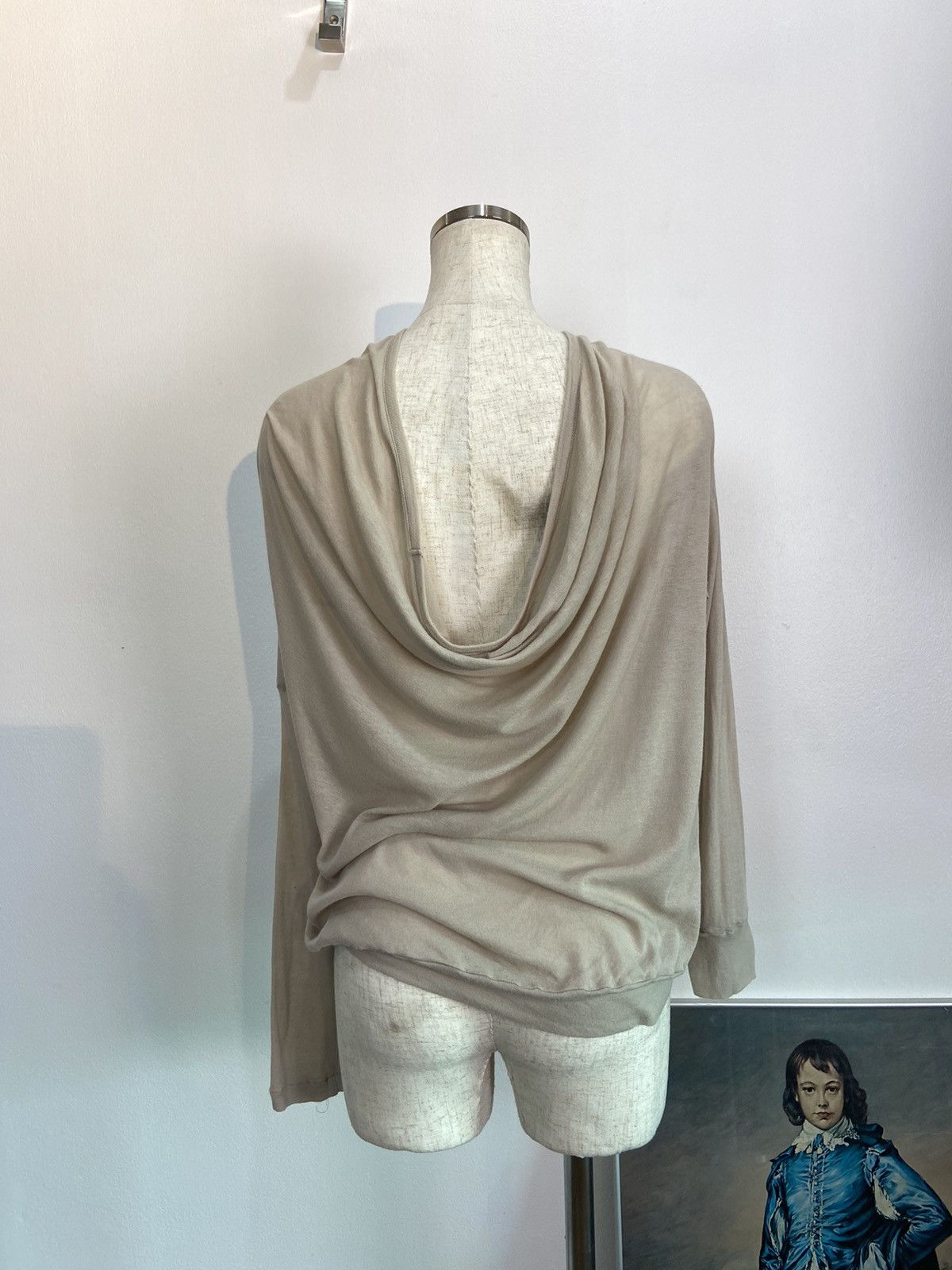 Yohji Yamamoto Y’s Asymmetric Shoulders Long Sleeve T-shir