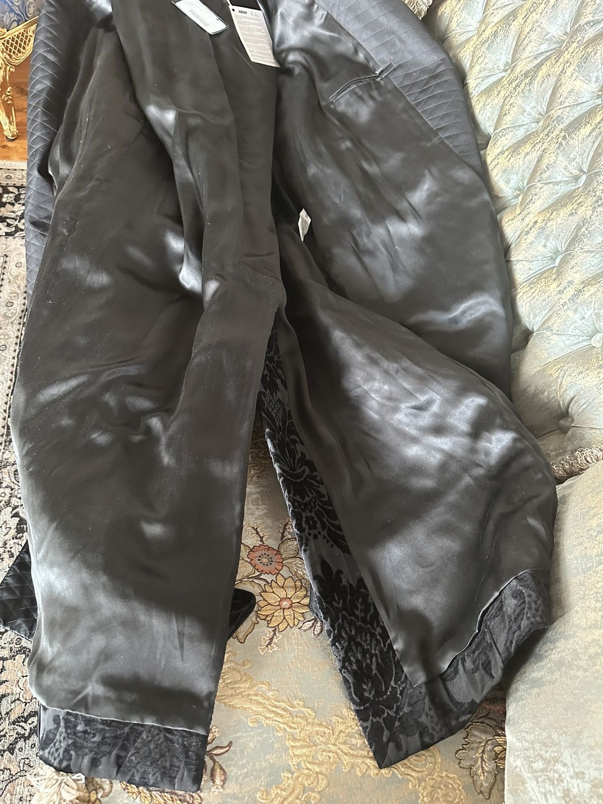 Dolce & Gabbana New Dolce & Gabbana Men’s Formal Robe Jacket $4950 Size 42R - 9 Thumbnail